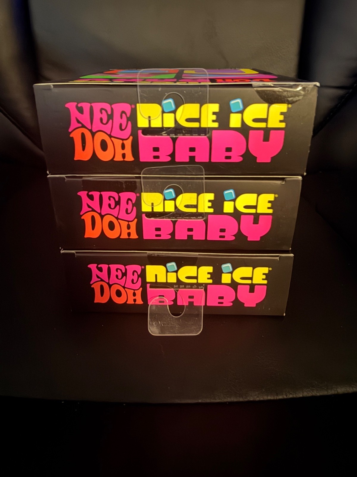 Authentic Schylling NeeDoh 4 pk Nice Ice Baby 3pc Lot 🧊