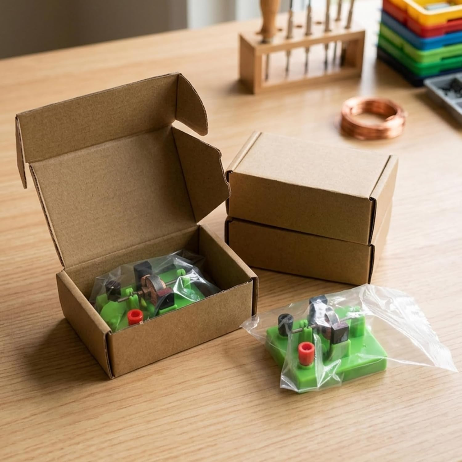DIY DC Electrical Motor Assemble KIT – STEM Science Lab Educational Physics Lear
