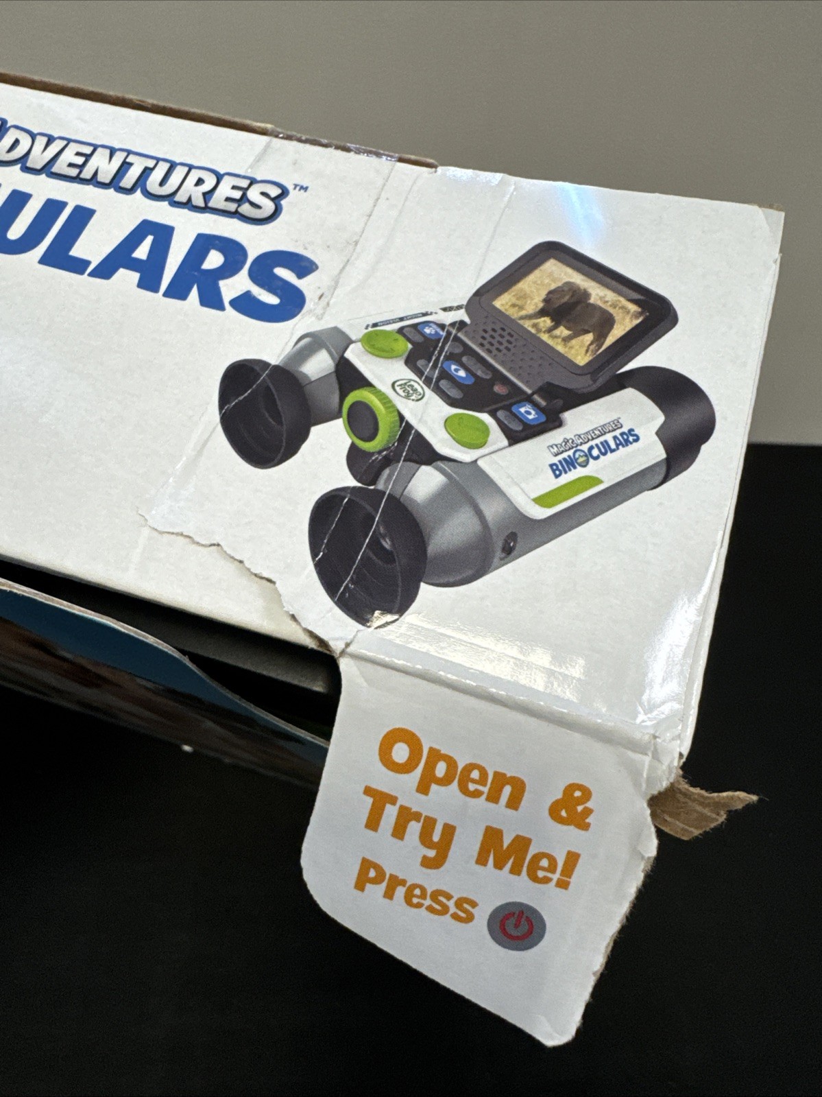 Leap Frog Magic Adventures Binoculars W/Screen Capture Night Vision For Kids New