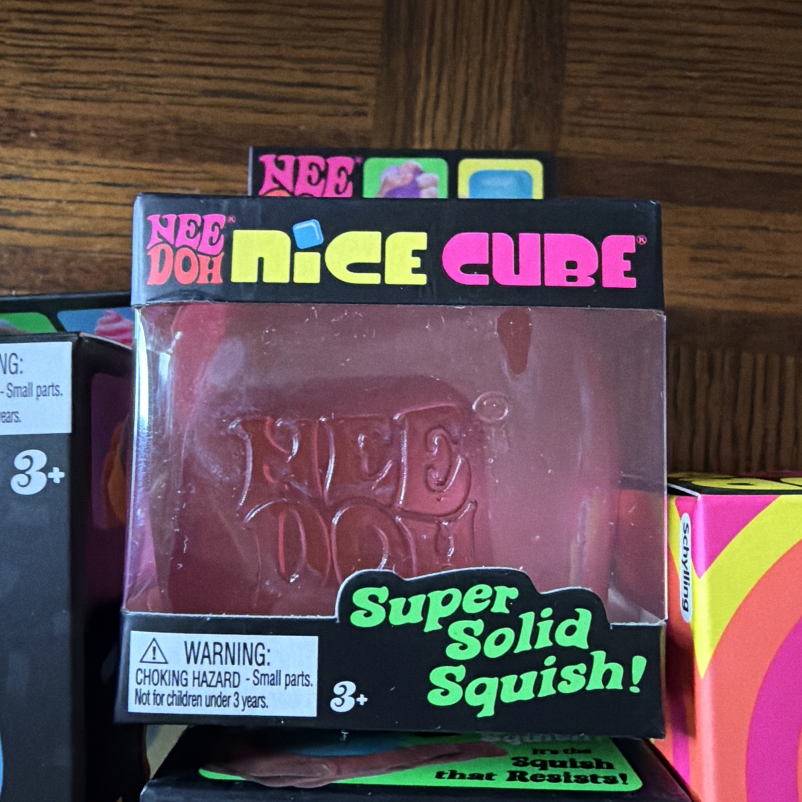 4x NEEDOH Nice Cube Pink & Blue, Blue Nice Cream Cone Plus A Blue Color Change