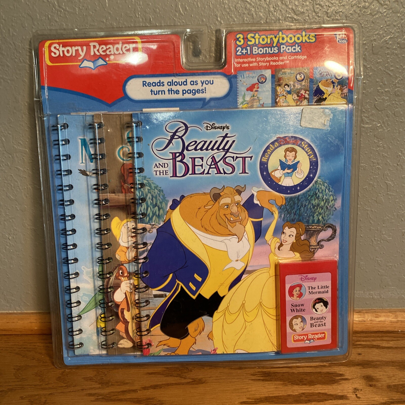 Story Reader 3 Storybooks Disney Collection (Read Aloud as you turn Pages) NIP