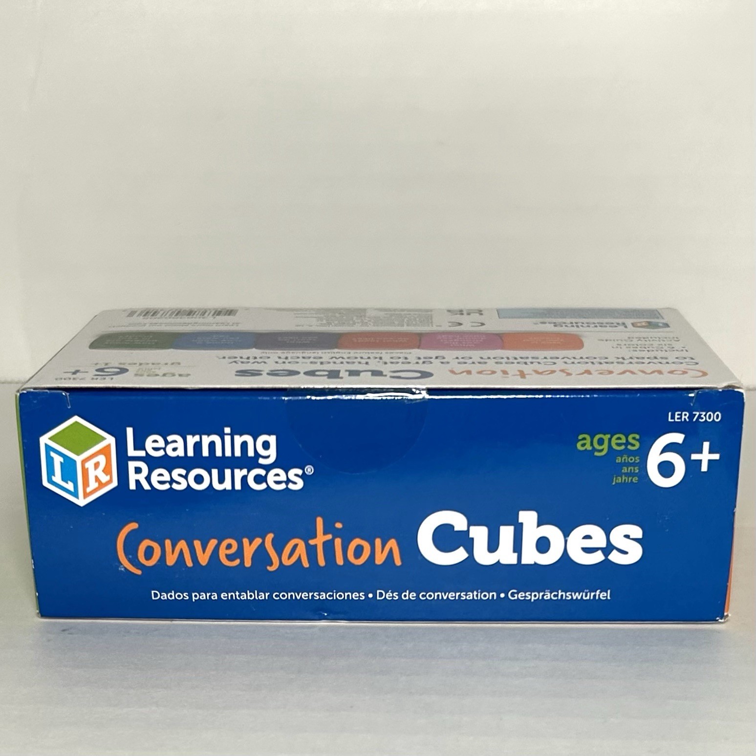 Learning Resources Conversation Cubes Social Dice Autism Therapy Ice Breaker NEW