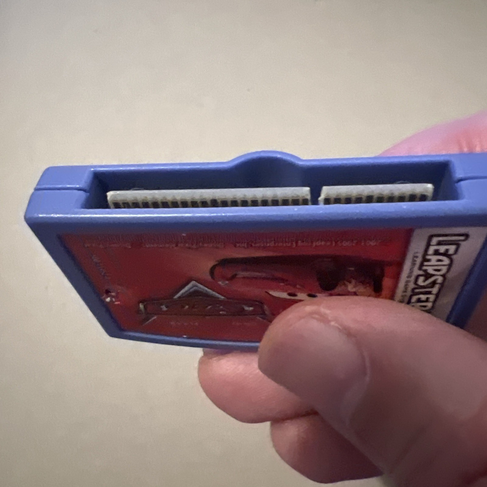 Leap Frog Leapster Disney Pixar Cars Game Cartridge