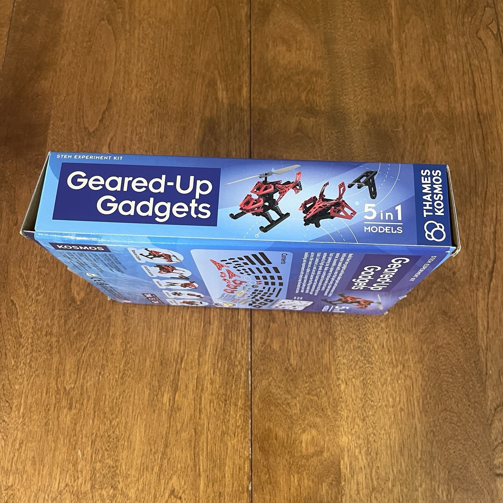 Thames & Kosmos Engineering Makerspace Geared-Up Gadgets Science Experiment Kit