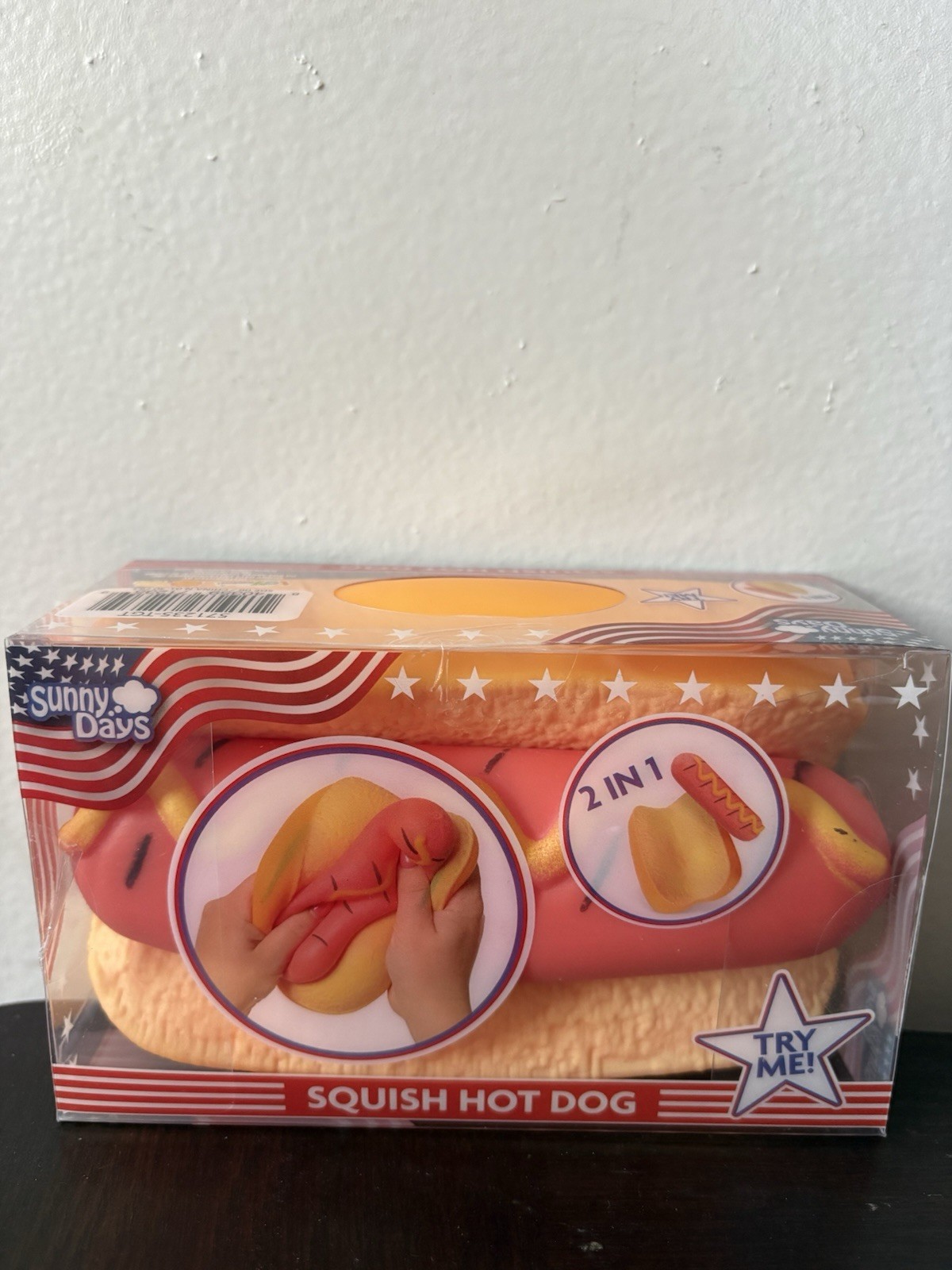 BRAND NEW Squishy Sunny Days Toymendous 5.5” Cherries And 2 In 1 Squish Hot Dog