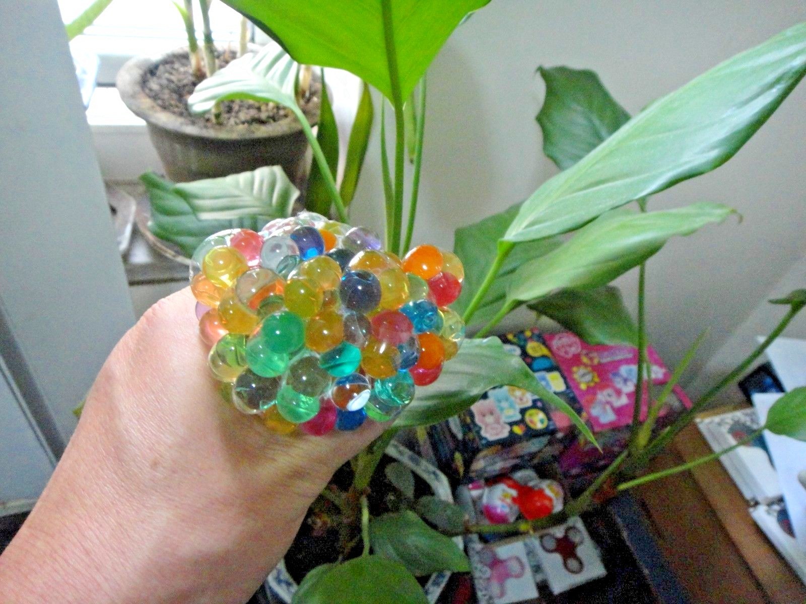 3″ Squishy Mesh sensory stress reliever ball toy autism squeeze anxiety 12Pcs