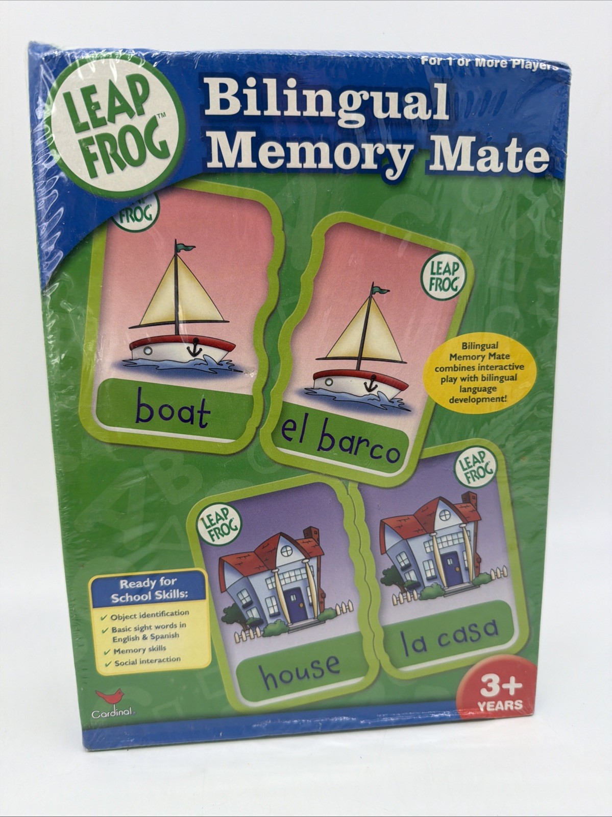 LeapFrog Memory Mate Bilingual Language Development Sight Words Spanish English