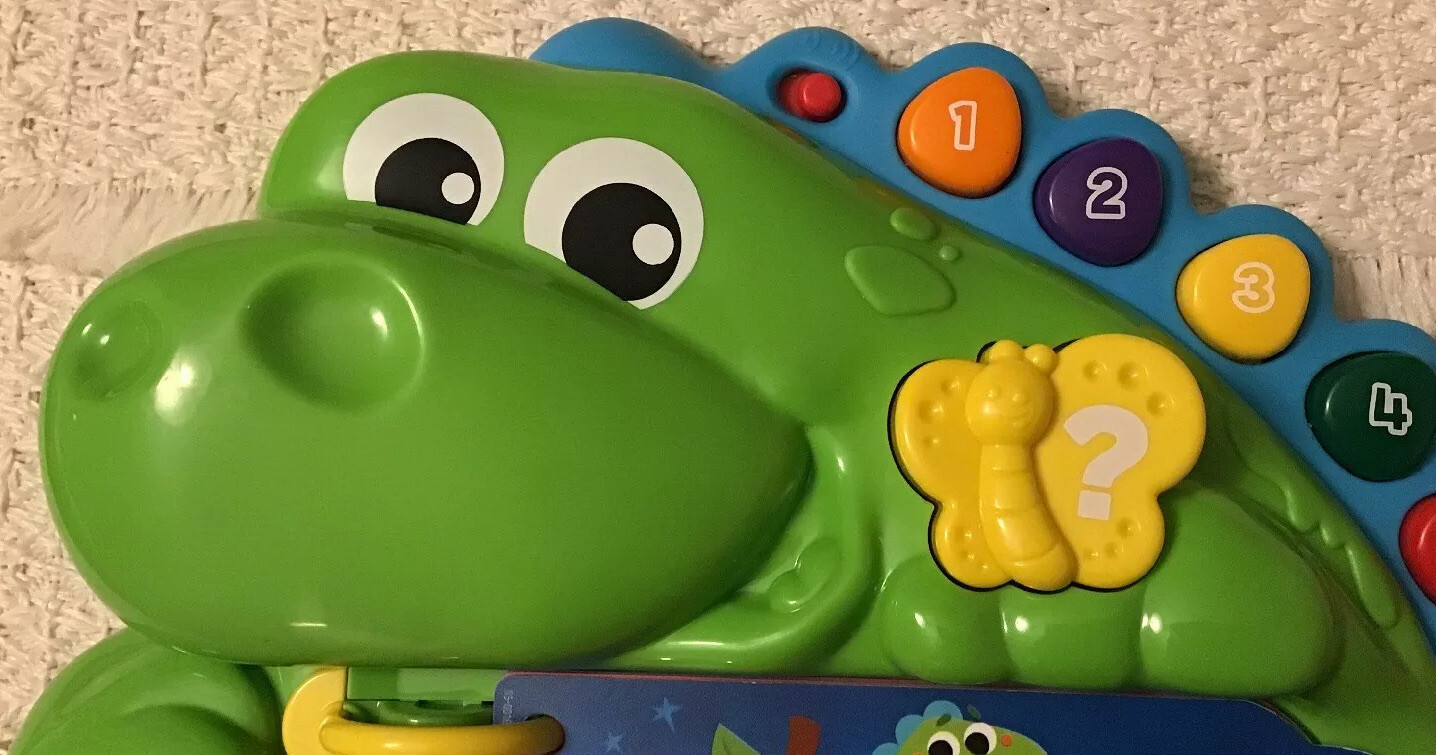 LeapFrog Dino Friends Delightful Day Book – 16 Interactive Pages, Educational