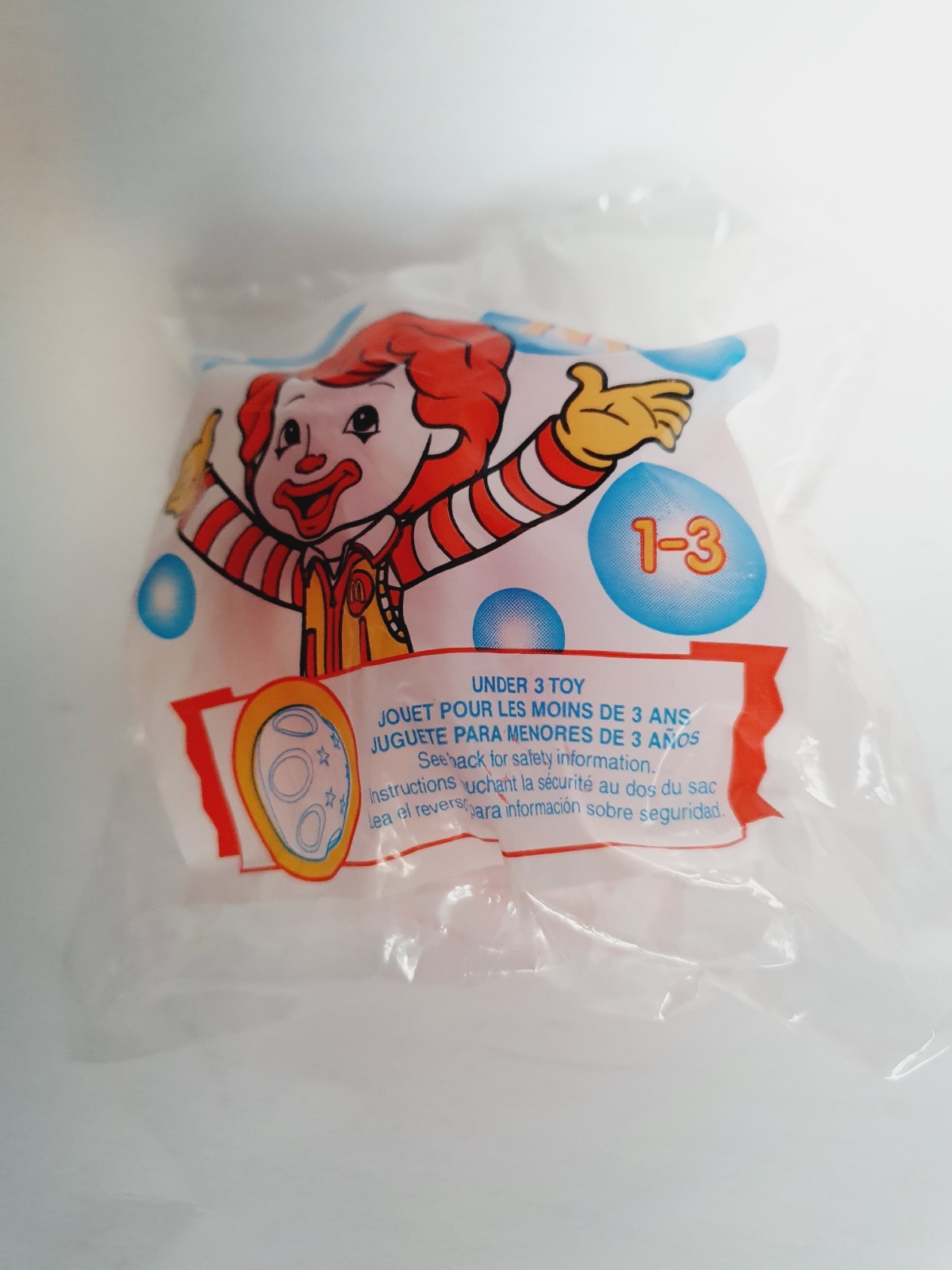 McDonald’s Ball Rattle 2019 Under 3 Toy Activity Happy Meal