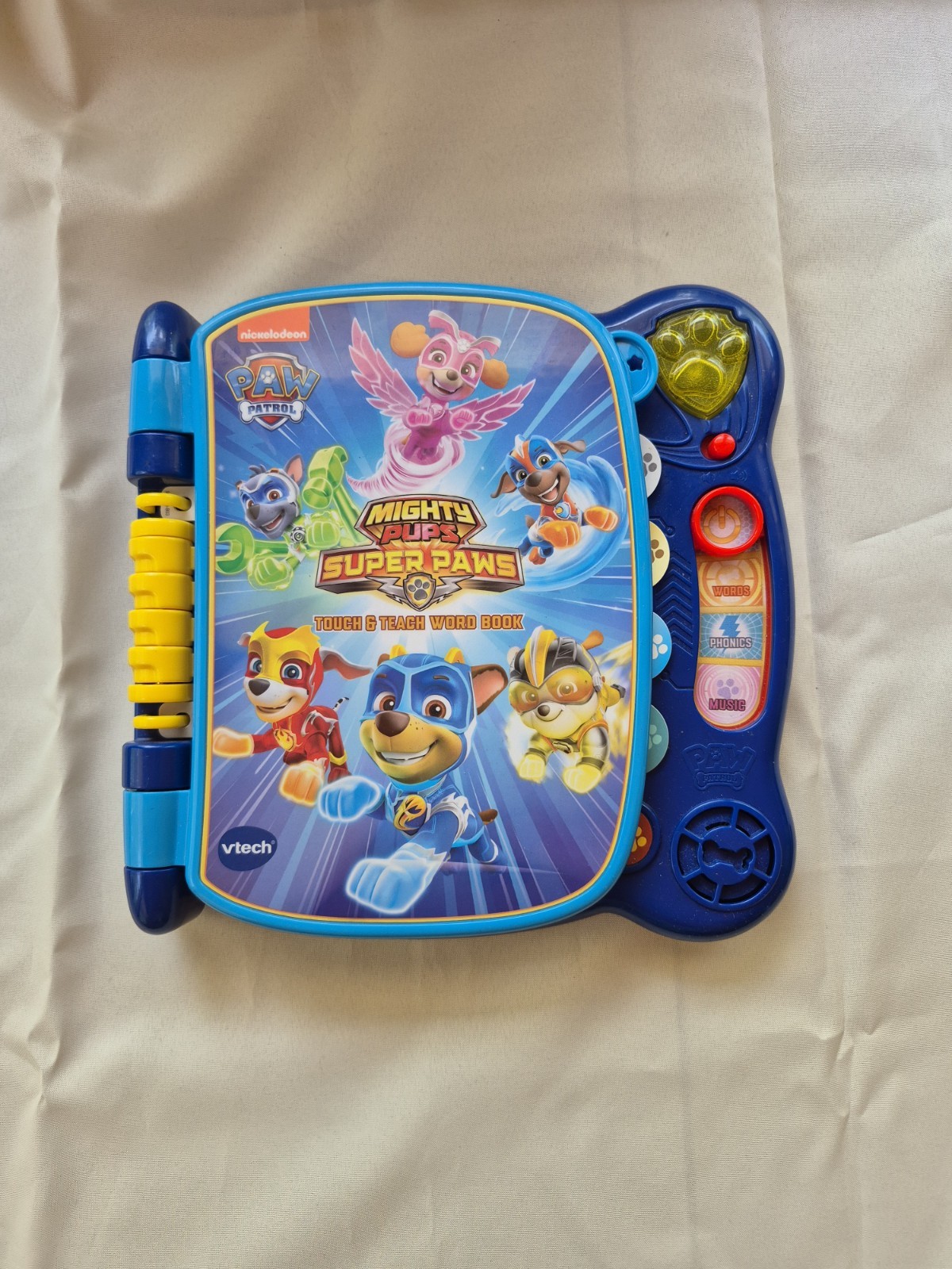 VTech Paw Patrol Mighty Pups Super Paws Touch & Teach Electronic Word Book Toy
