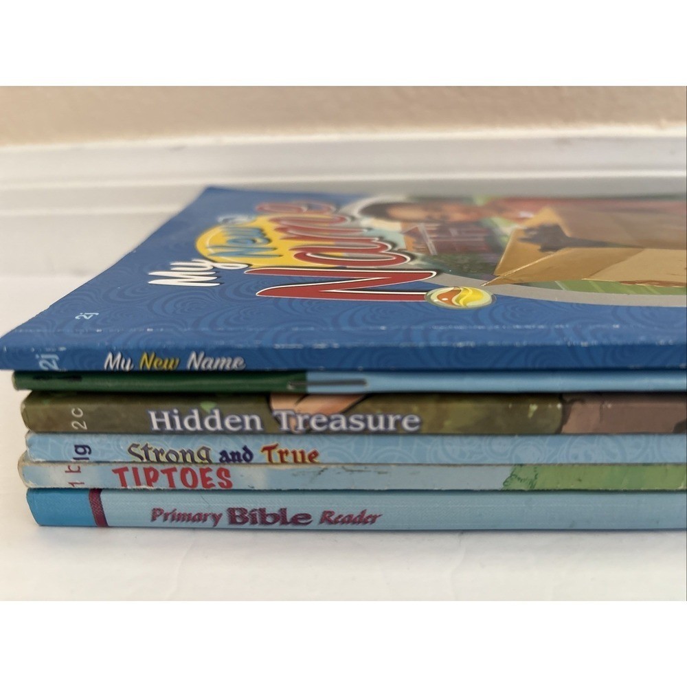 Lot of 6 Abeka Readers First Second (1st, 2nd) Grade Books Christian Homeschool
