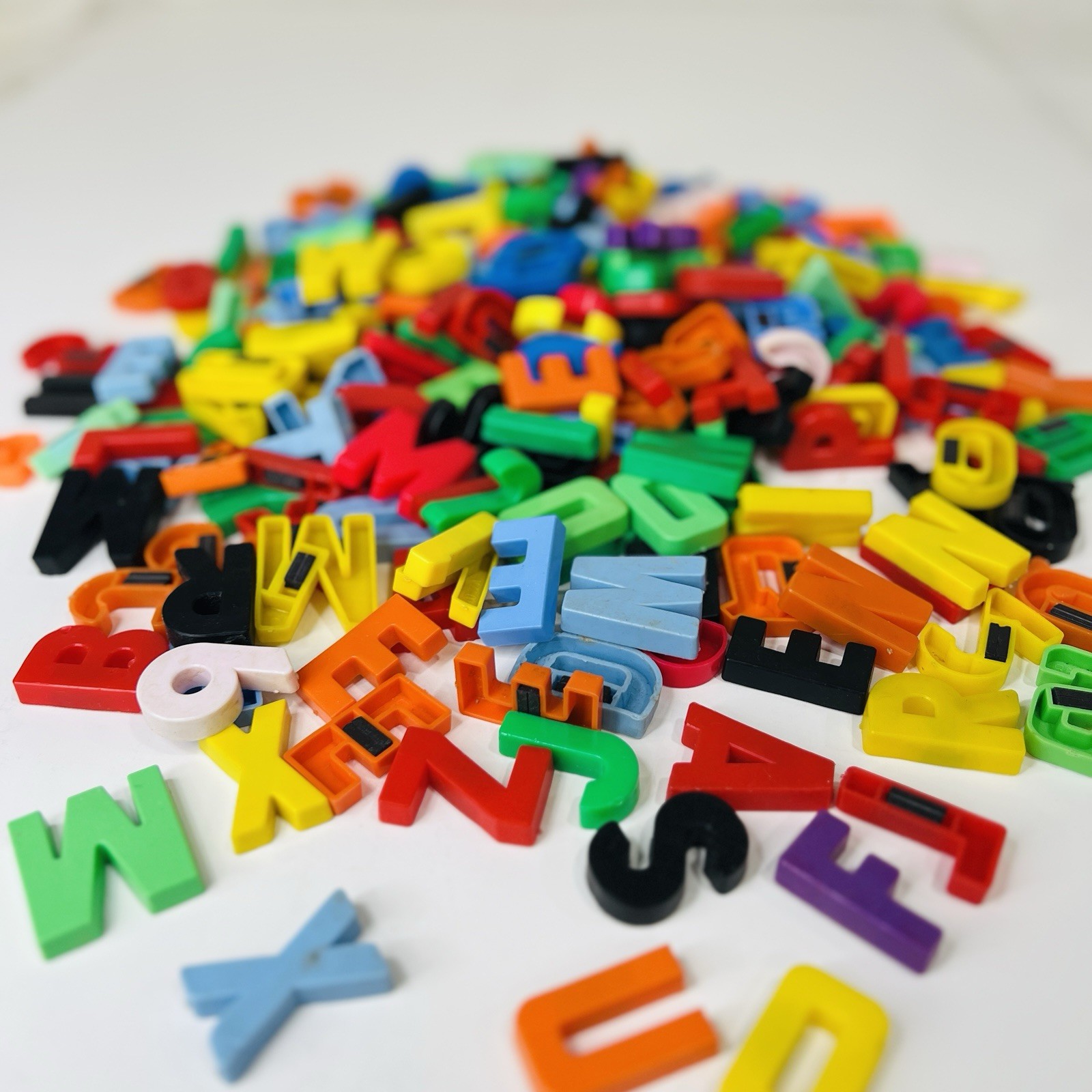 Colorful Magnetic Alphabet & Letters Numbers Huge Lot