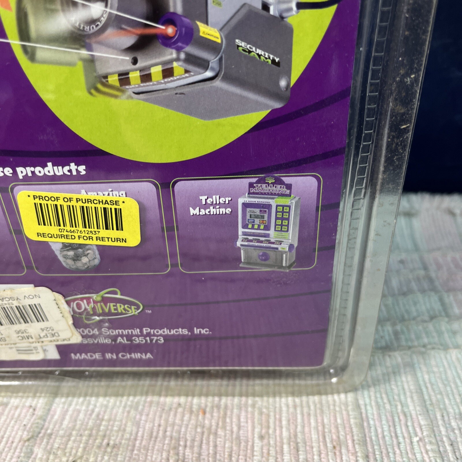 NIB Collector Toy 2004 YoUniverse Security Cam Summit Learning Machine
