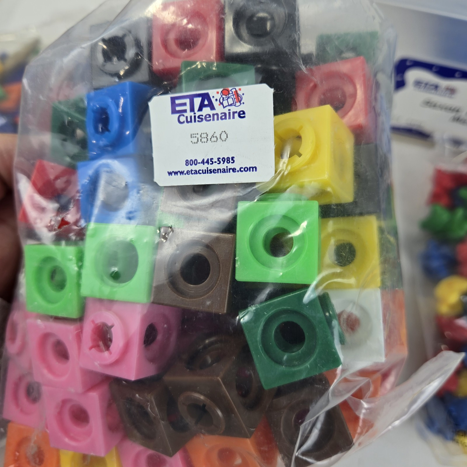 NEW Saxon Math K-3 Homeschool Manipulative Kit ETA Cuisenaire SEALED BOX