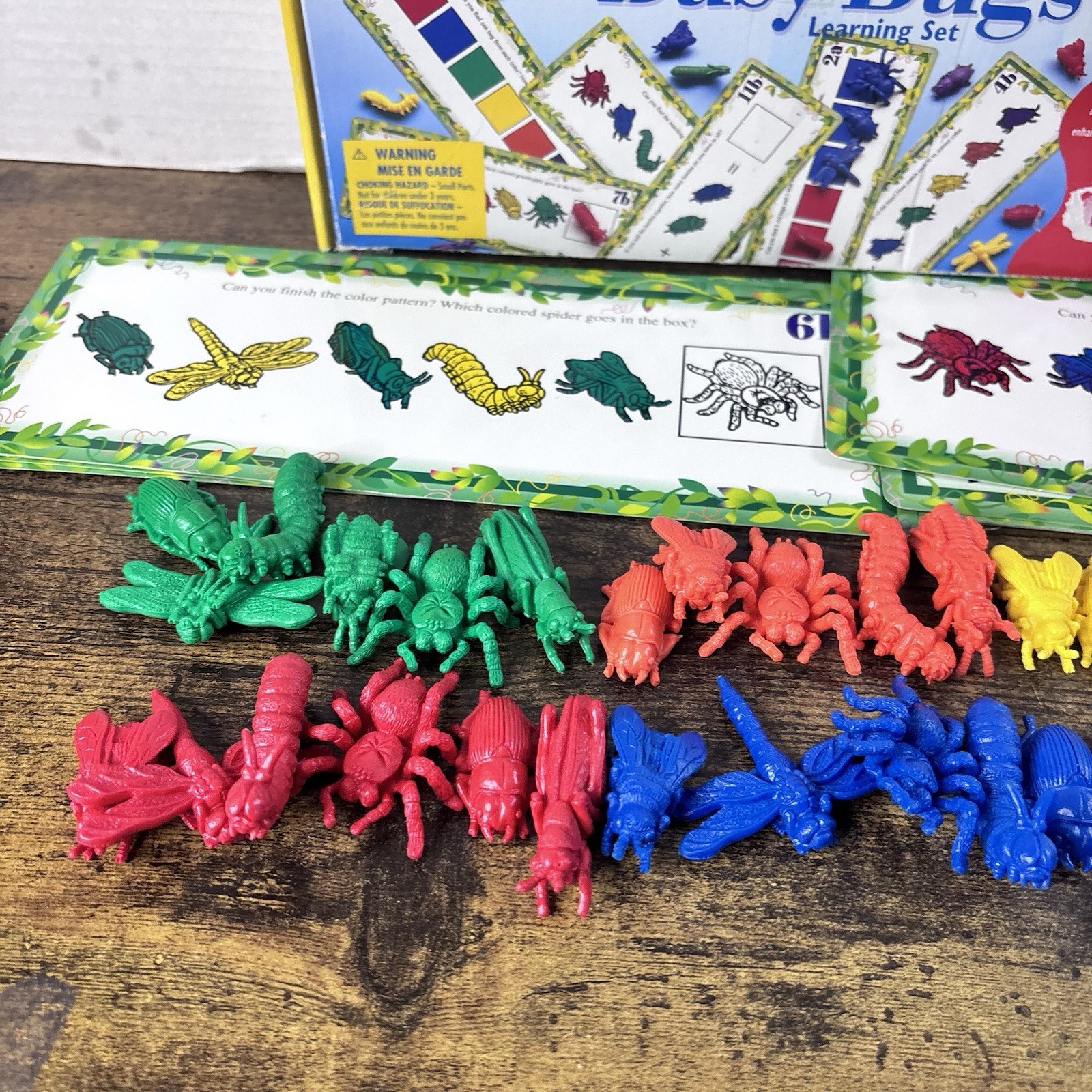 Discovery Toys Busy Bugs Learning Resources Game 2000 Vtg Original Box Complete