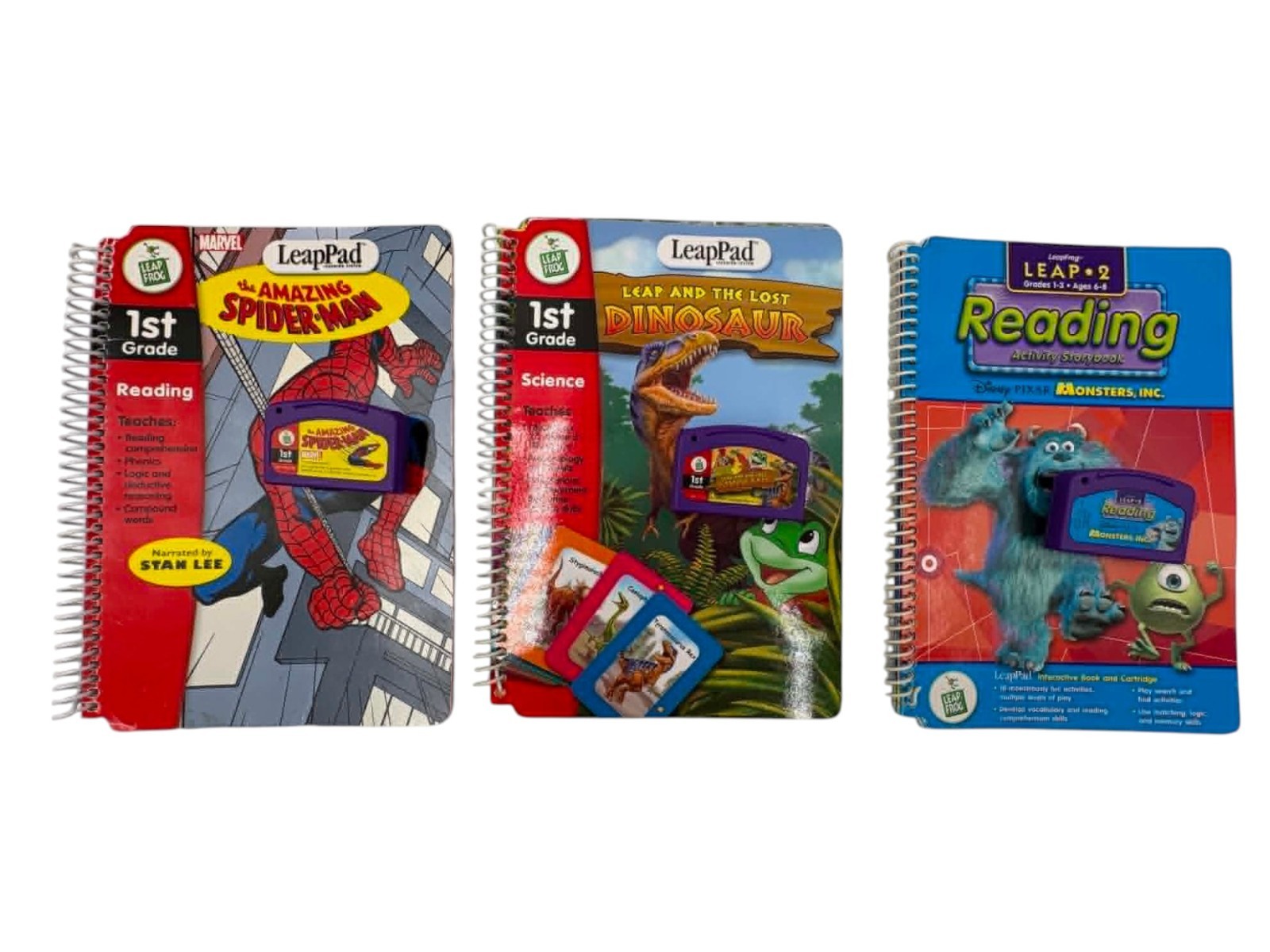 LeapFrog LeapPad + Writing Learning System Bag & 15 Books & Cartridges PreK-5th