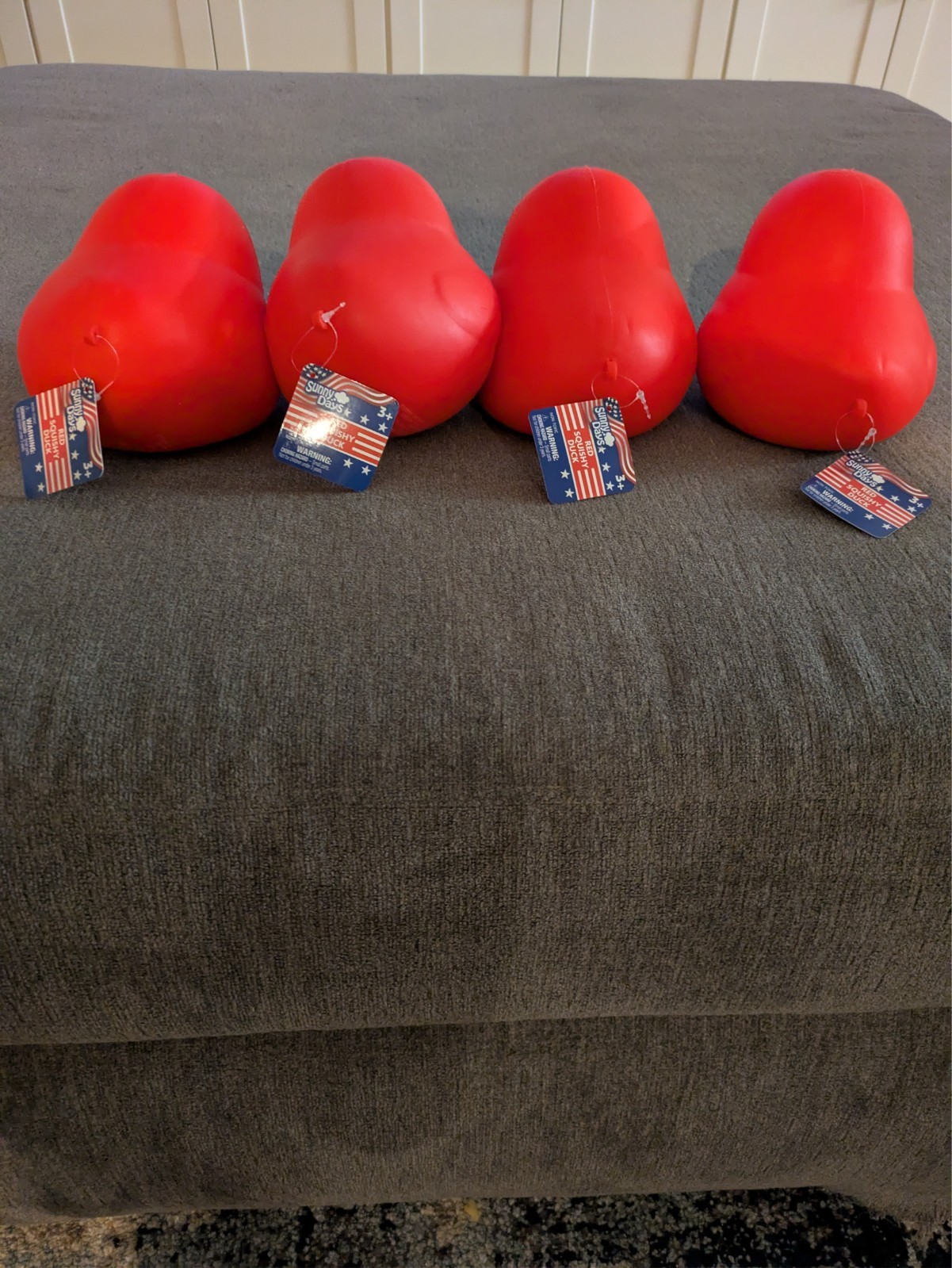 Brand New Viral 🔥Sunny Days Red Jumbo Squishy Duck