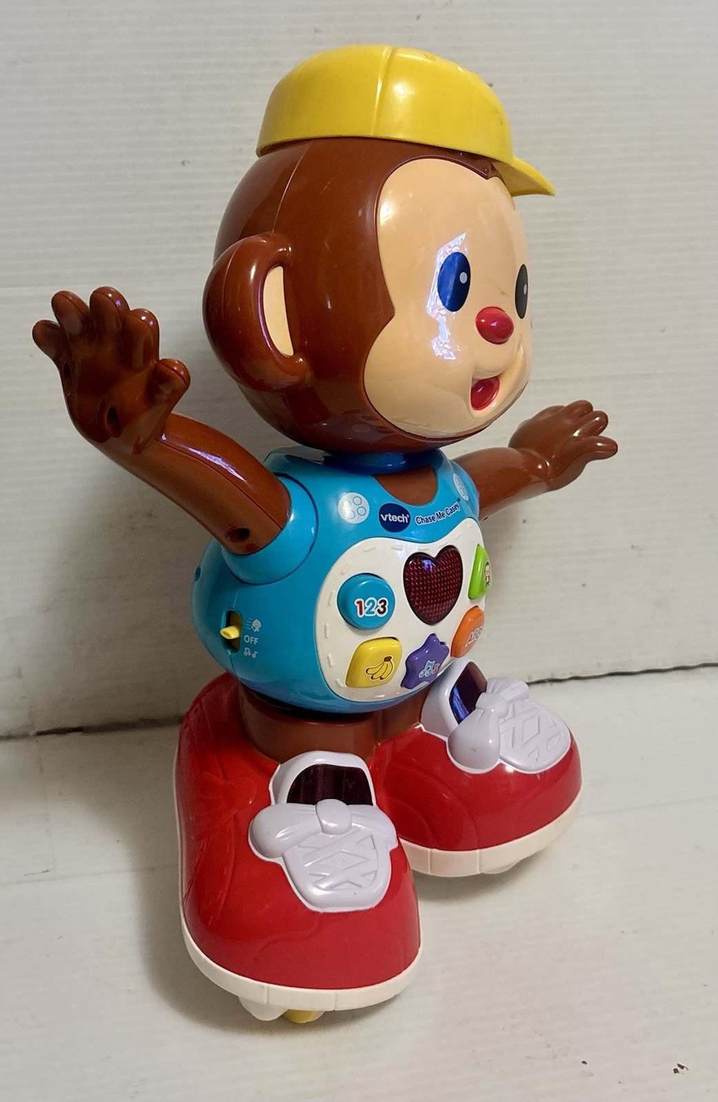 Vtech Chase Me Casey Interactive Dancing Singing Monkey Learning Fast Shipping