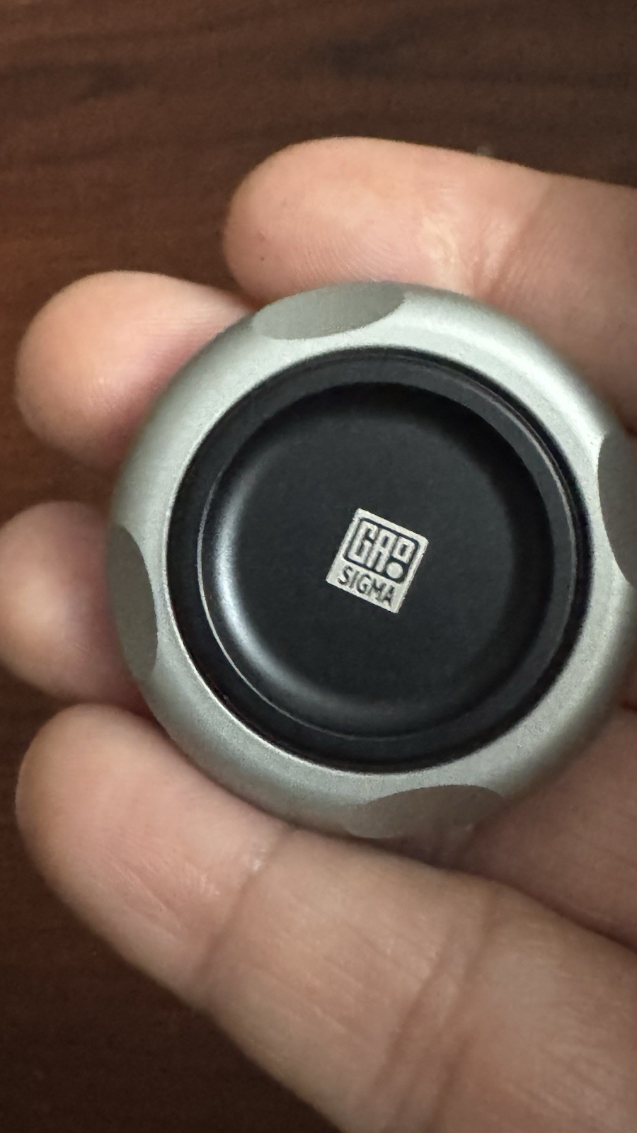 Gao Studio Stainless Steel Mechanical Magnetic Master Haptic Adult Fidget Coin