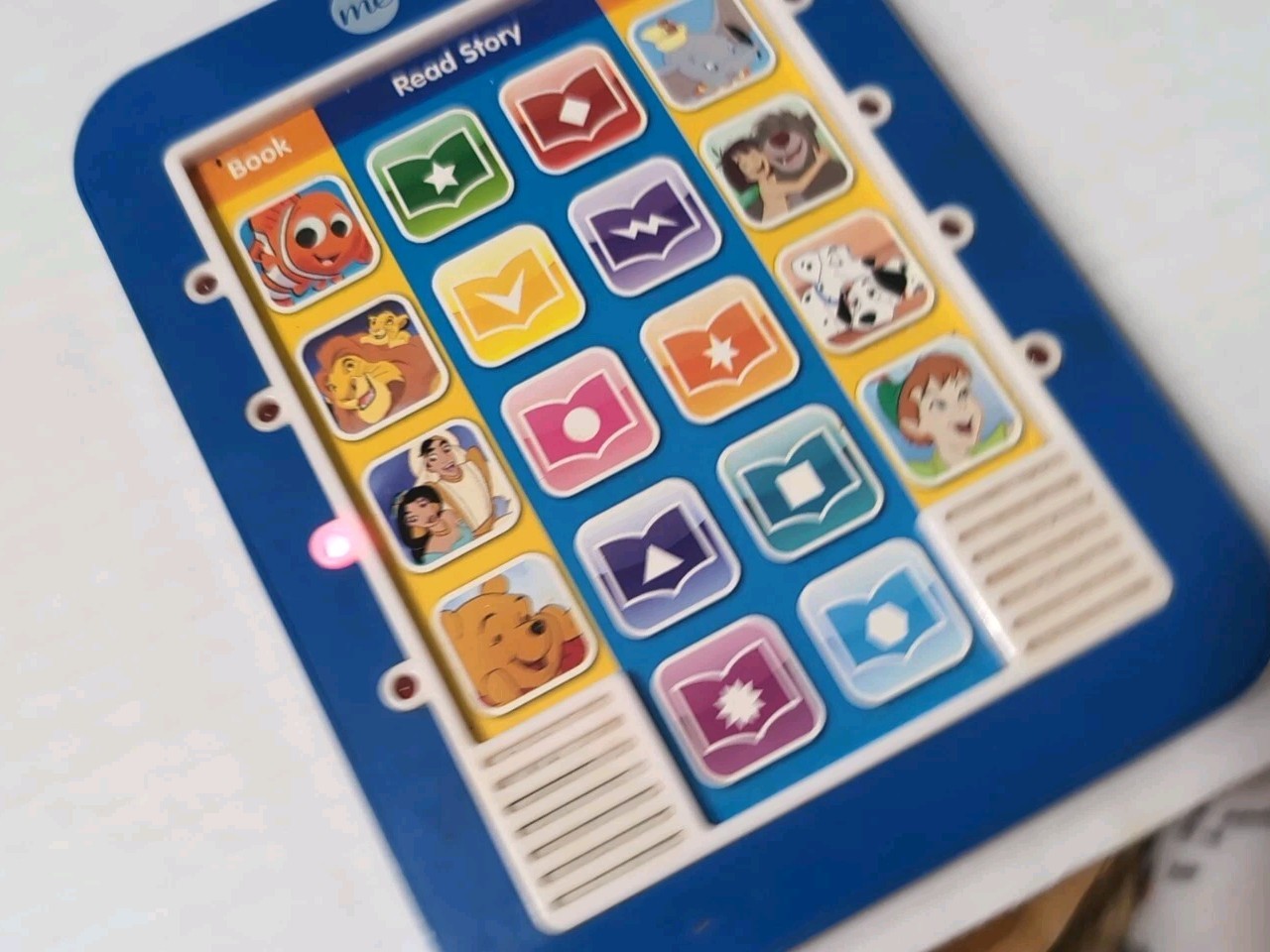 Pi Kids MeReader Disney Junior Electronic Reader USED