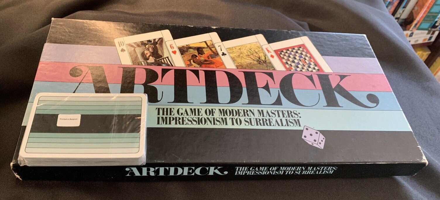 Artdeck The Game of Modern Masters Impressionism to Surrealism 1984