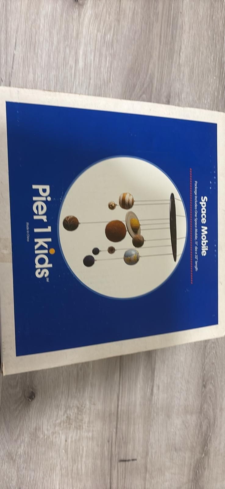 Mobile 3-D Solar System Ceiling Hanging Kit New Pier 1 Kids