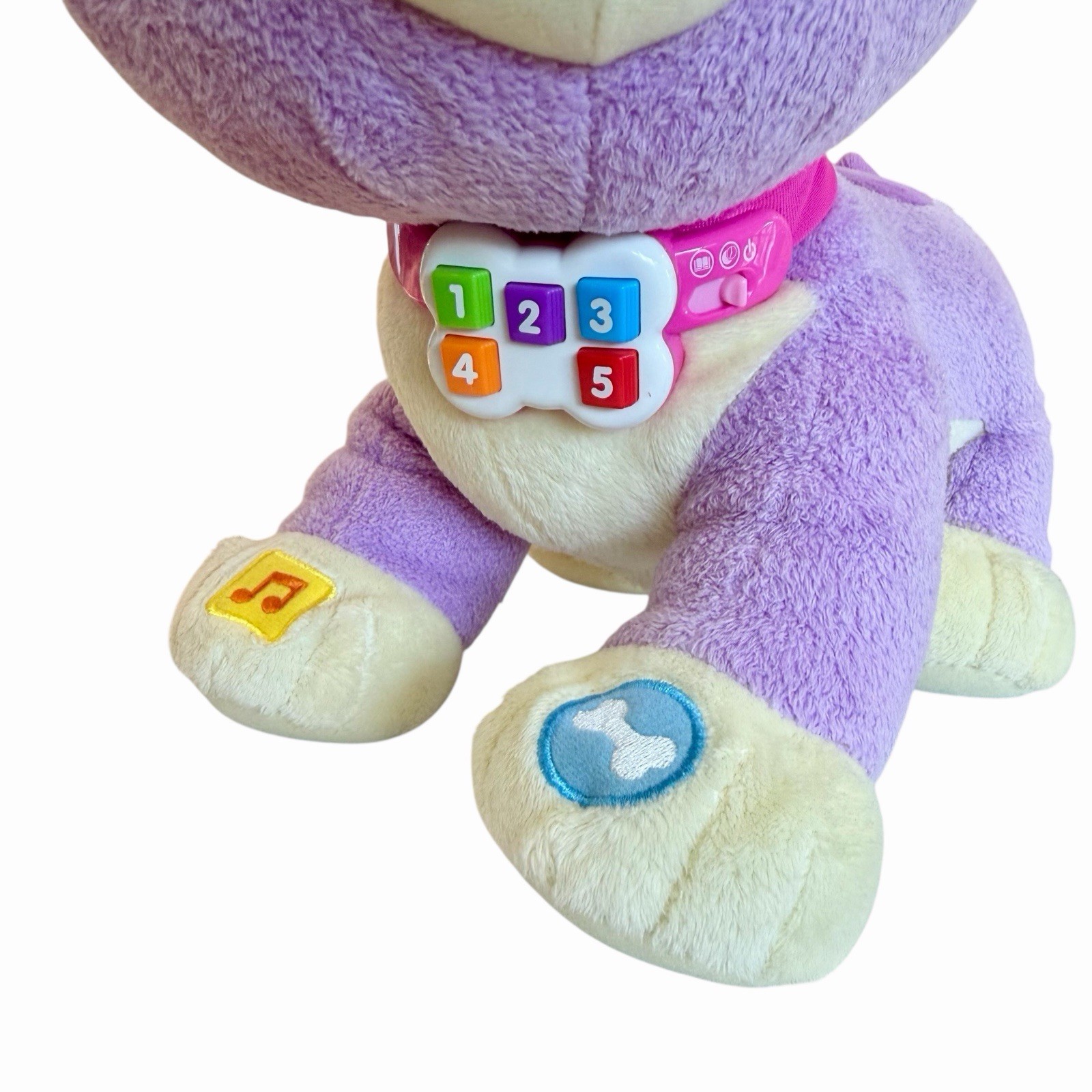 LeapFrog Violet Read With Me Interactive Plush Dog Tested Works EUC!! RARE!