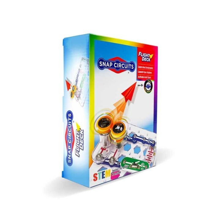 SNAP CIRCUITS SCFLTKIT – FLIGHT DECK – 6 STEM PROJECTS – AUTHORIZED DISTRIBUTOR