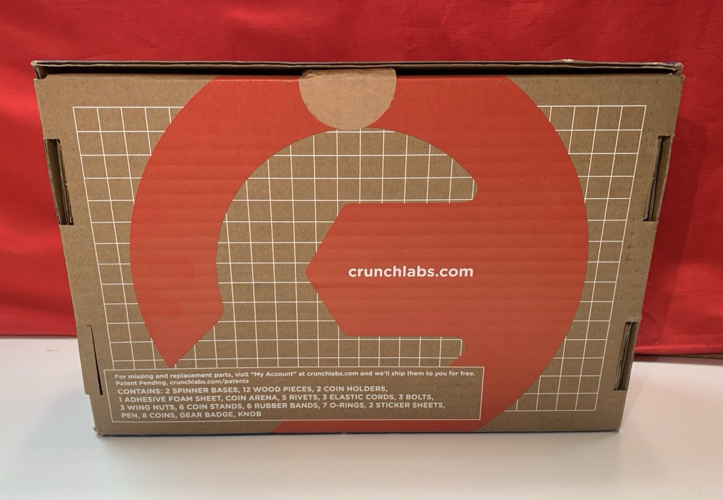 Missing Parts Used Crunch Labs Coin Spinner by Mark Rober Educational STEM Toy