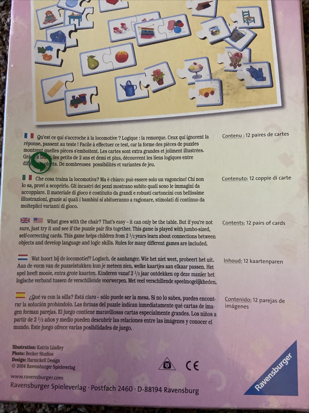 Learning Game What Goes Together Match Game Complete Self Correcting