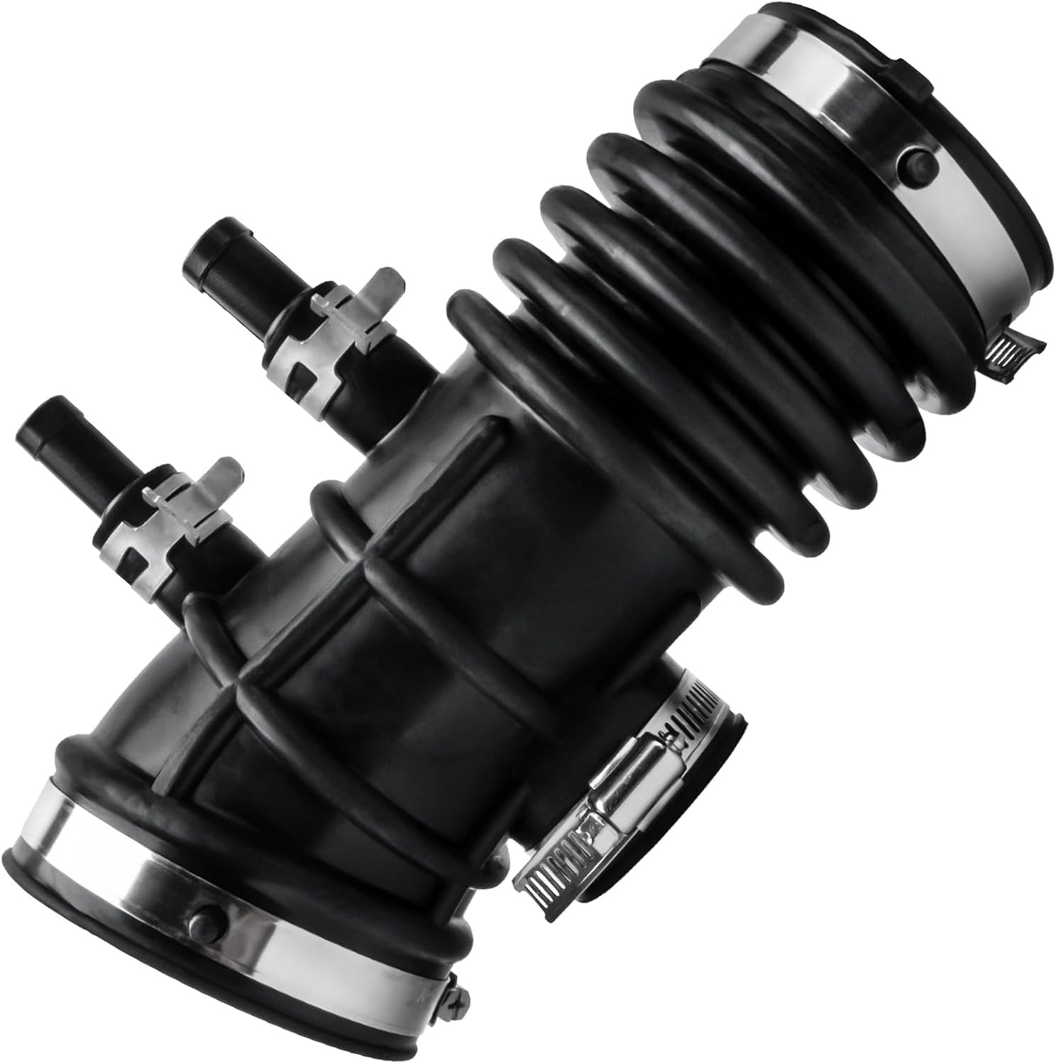 16578-4S100 Air Intake Hose Tube With Clamps for Nissan 1999-2004 Frontier 3.3L,