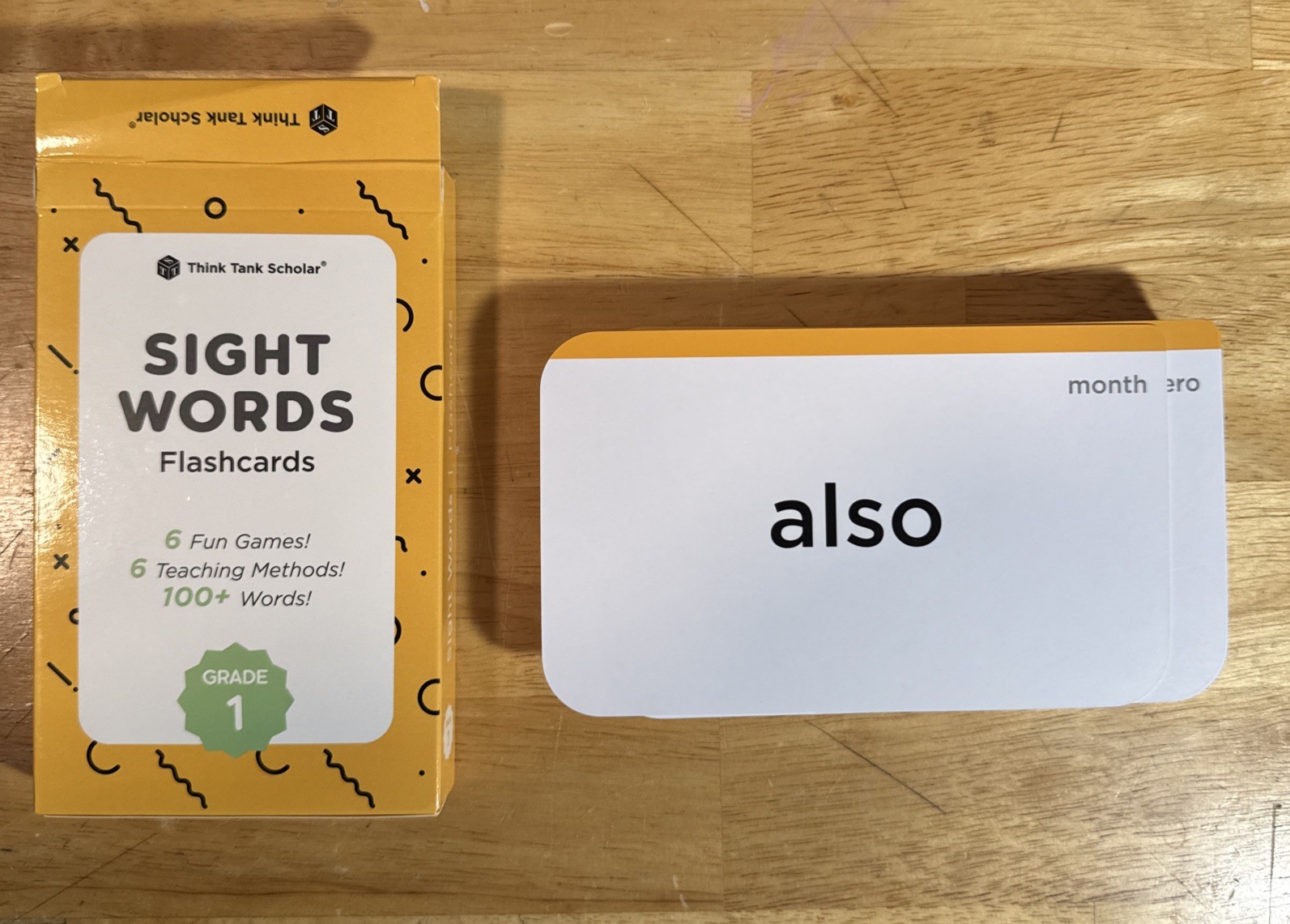 Think Tank Scholar 520 Sight Words Flash Cards Grades PK To Grade 3 COMPLETE