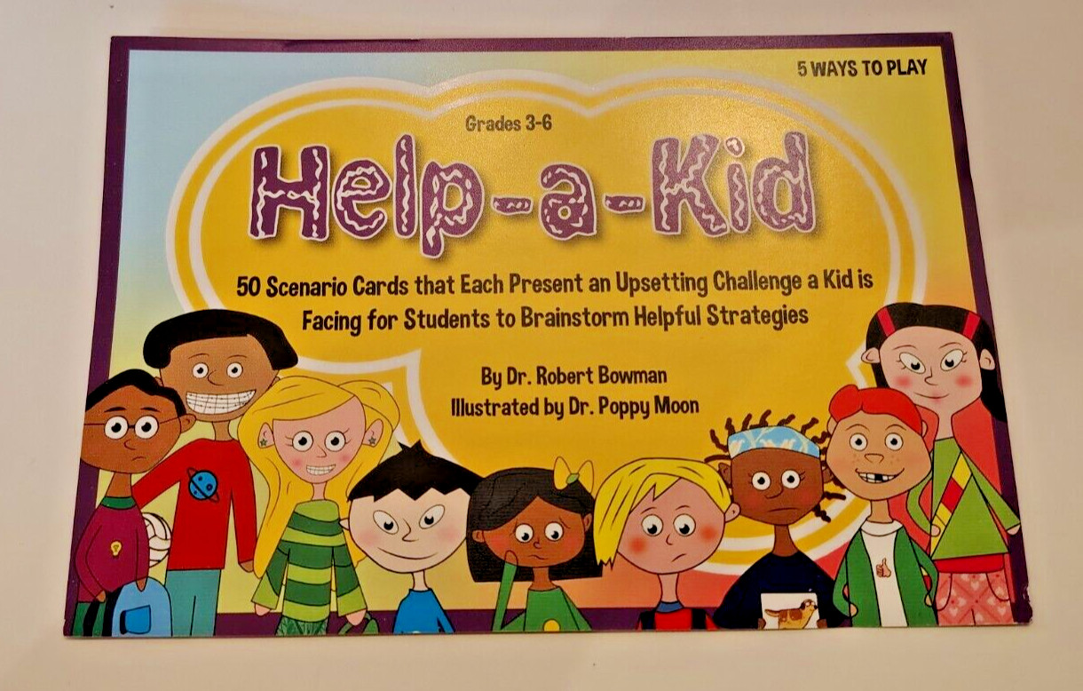 NWOT Set of 4 Decks of Social Emotional Skills Counseling Cards Feelings Help