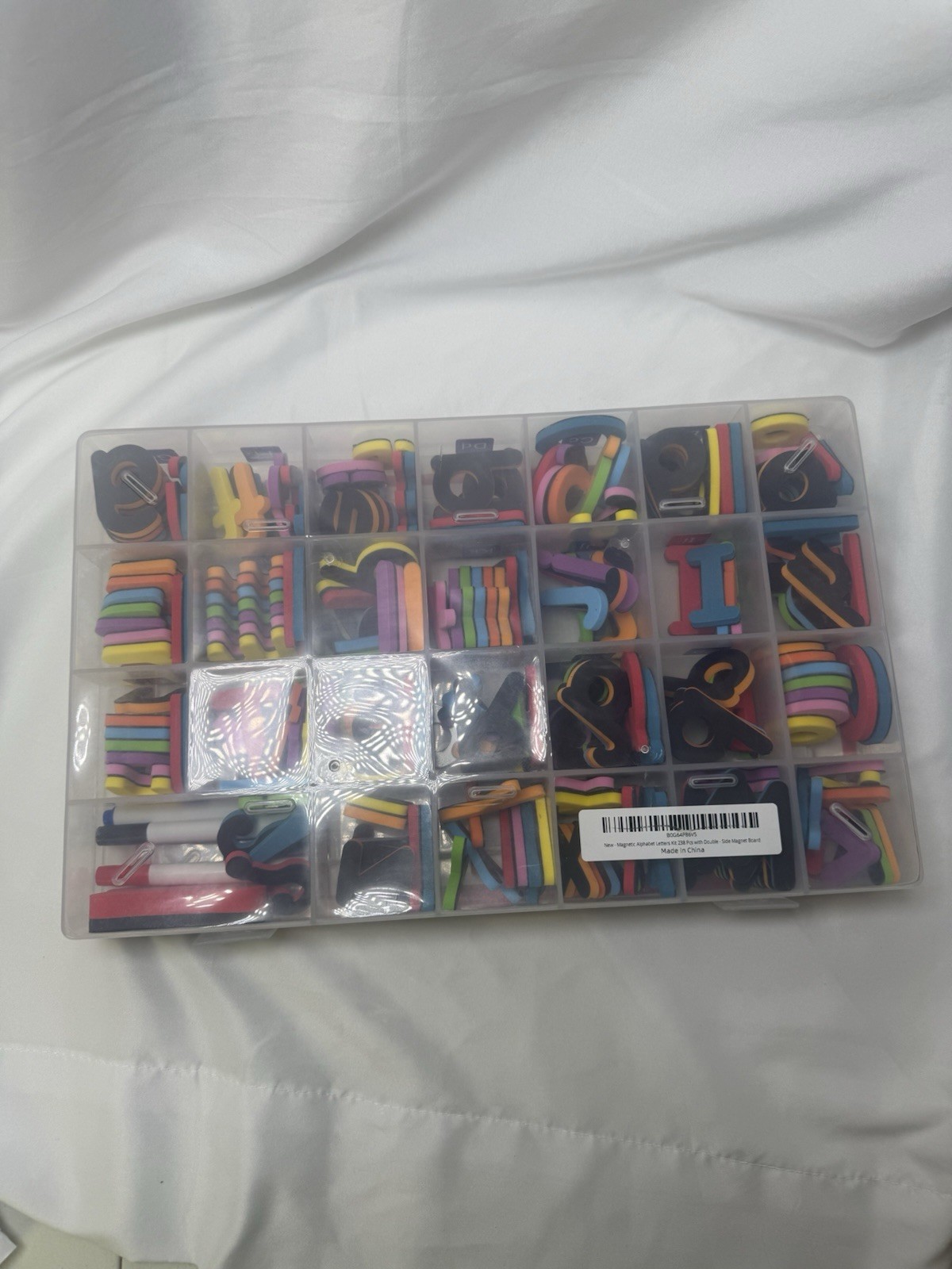 Magnetic Alphabet Letters Set – 234 Pcs ABCs, Numbers & Patterns Kids Learning