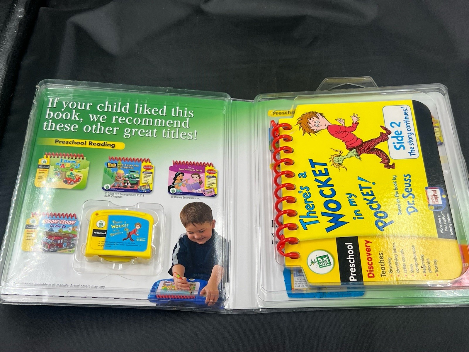 LeapFrog My First LeapPad Learning System Books & Cartridges Lot Of 6 Complete