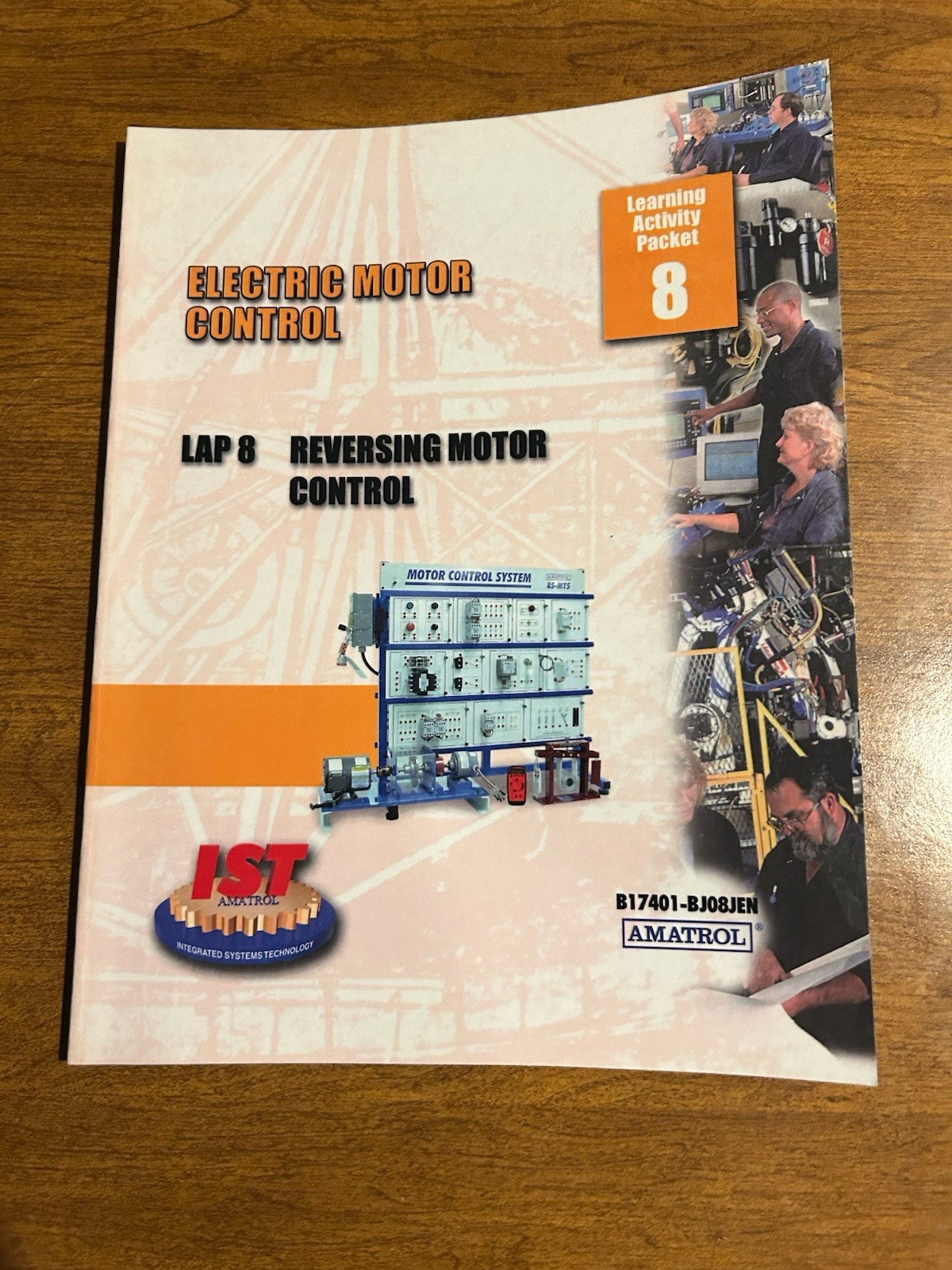 Amatrol Electric Motor Control Learning Activity Packet 8-10