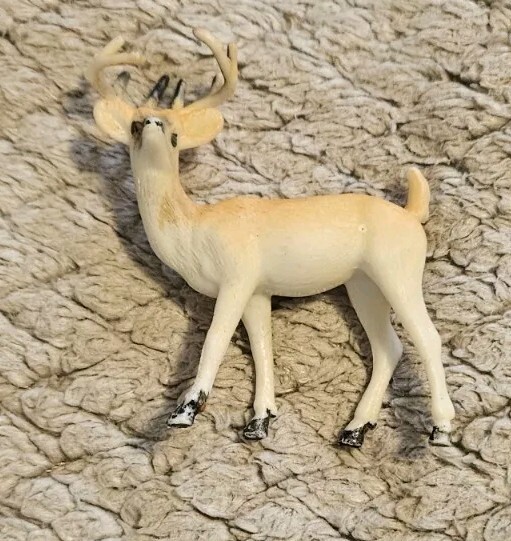 Forest Animal Figure Lot Six (6) Animals 4 Inches Long