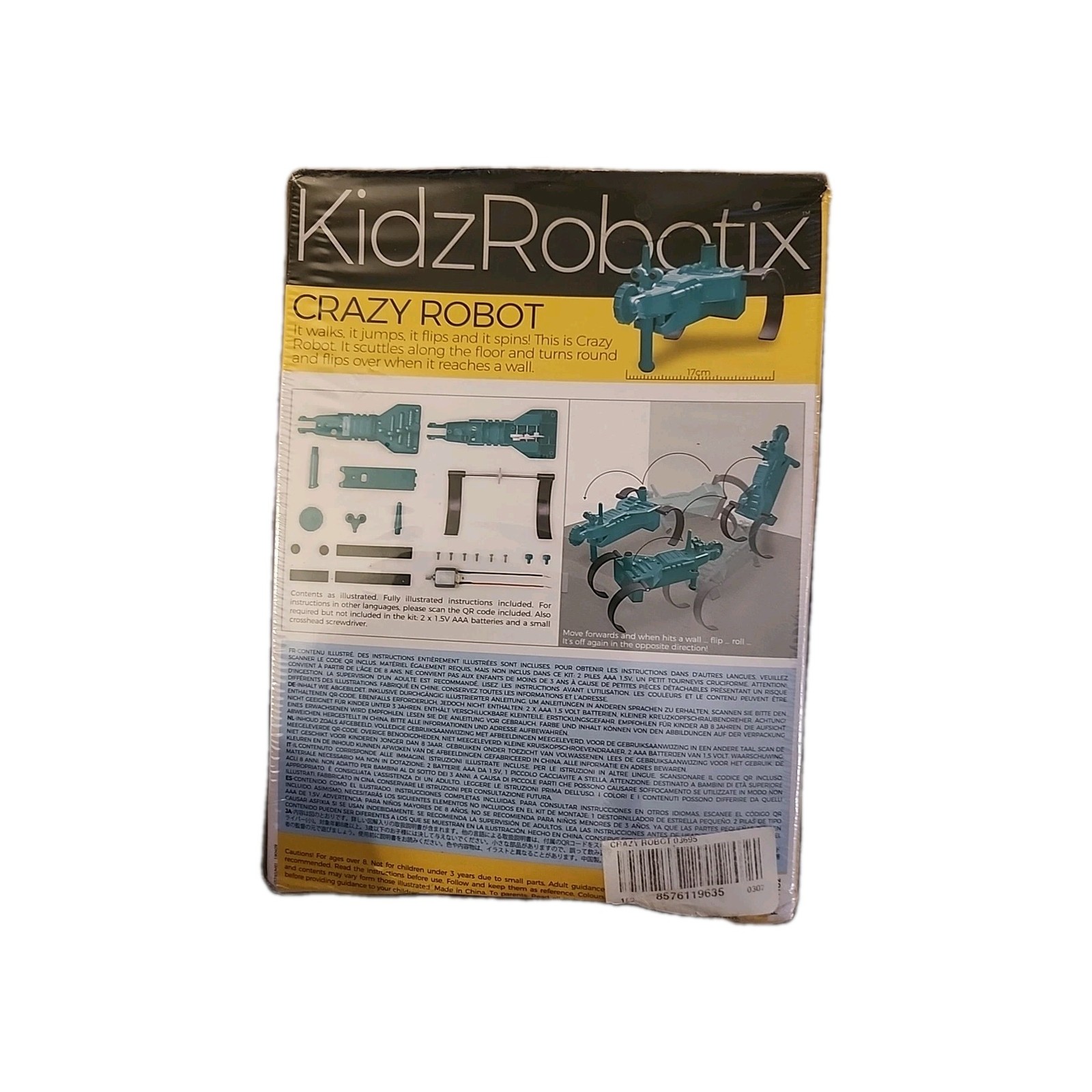 Kidz Robotix Crazy Robot 4m brand new in box