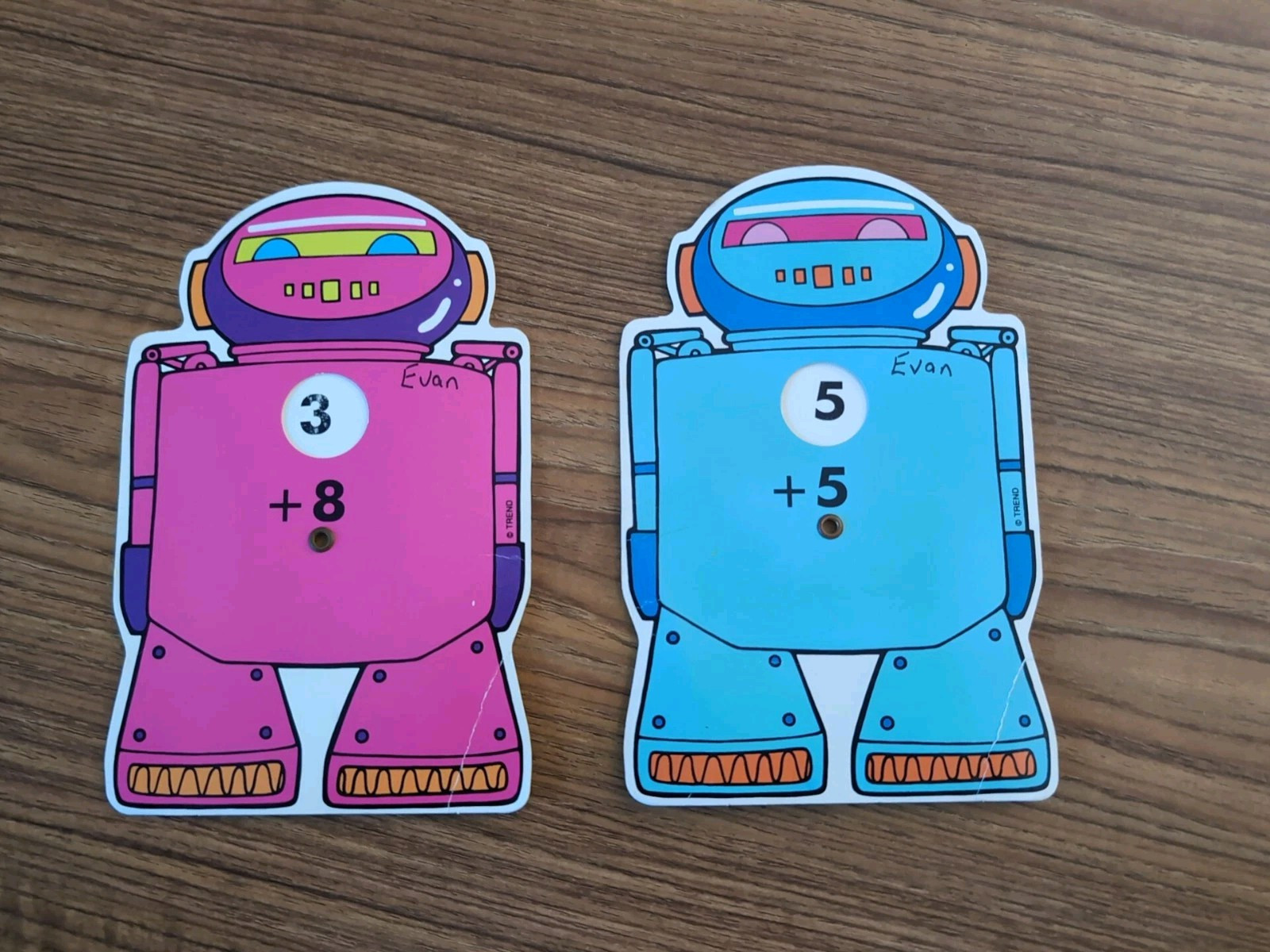 Set Of 9 Spin ‘n Learn Addition Self-checking Flashcards By Trend Ages 6 And Up