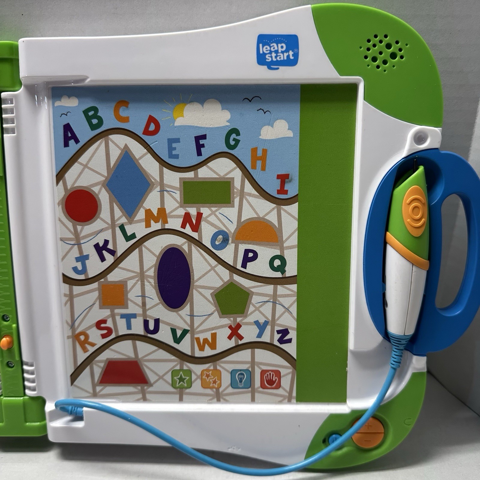 LeapFrog Leap Start Green Interactive Learning System 2016 ONLY tested & Working