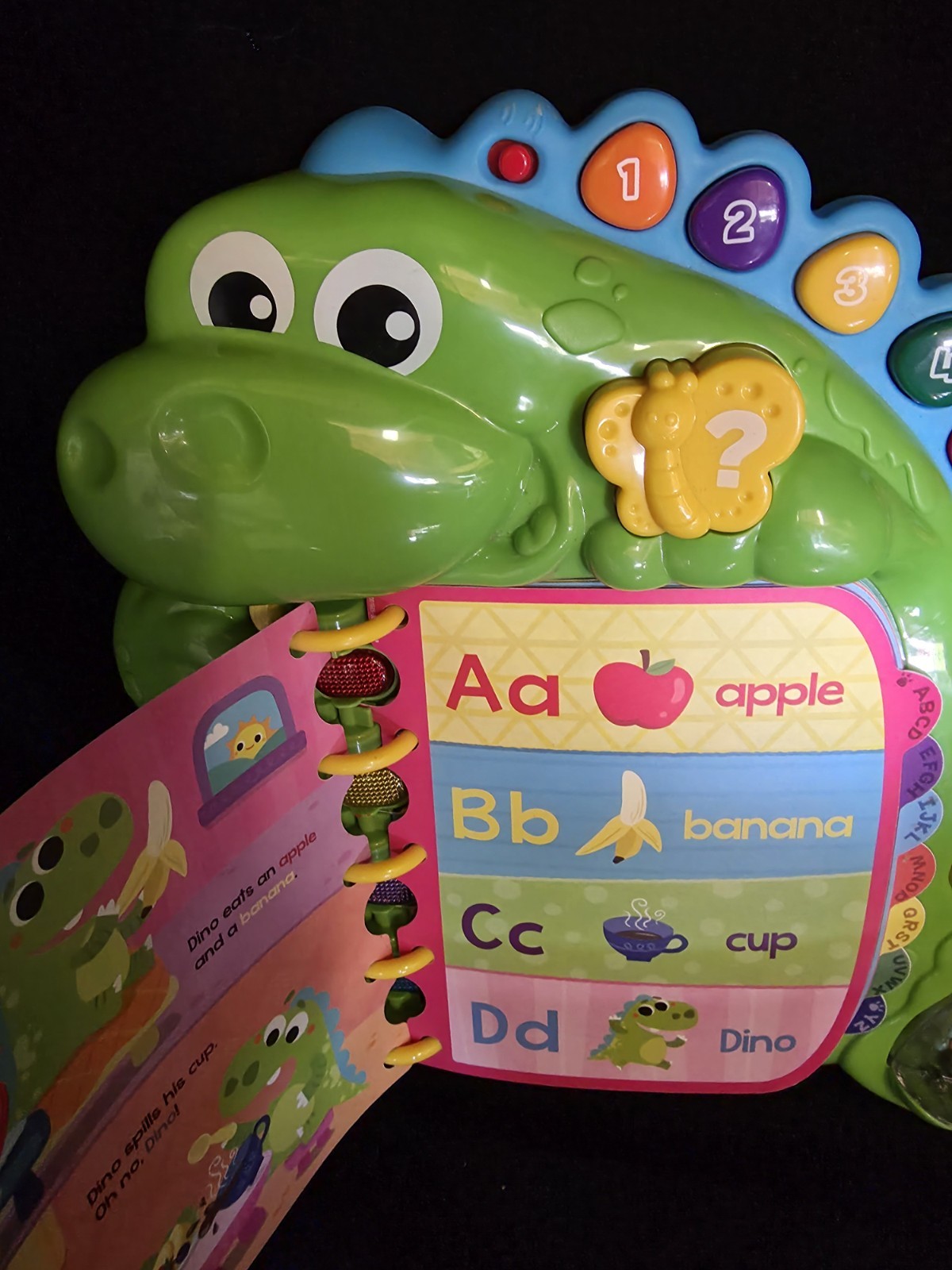 LeapFrog Dino Friends Delightful Day Book – 16 Interactive Pages, Educational