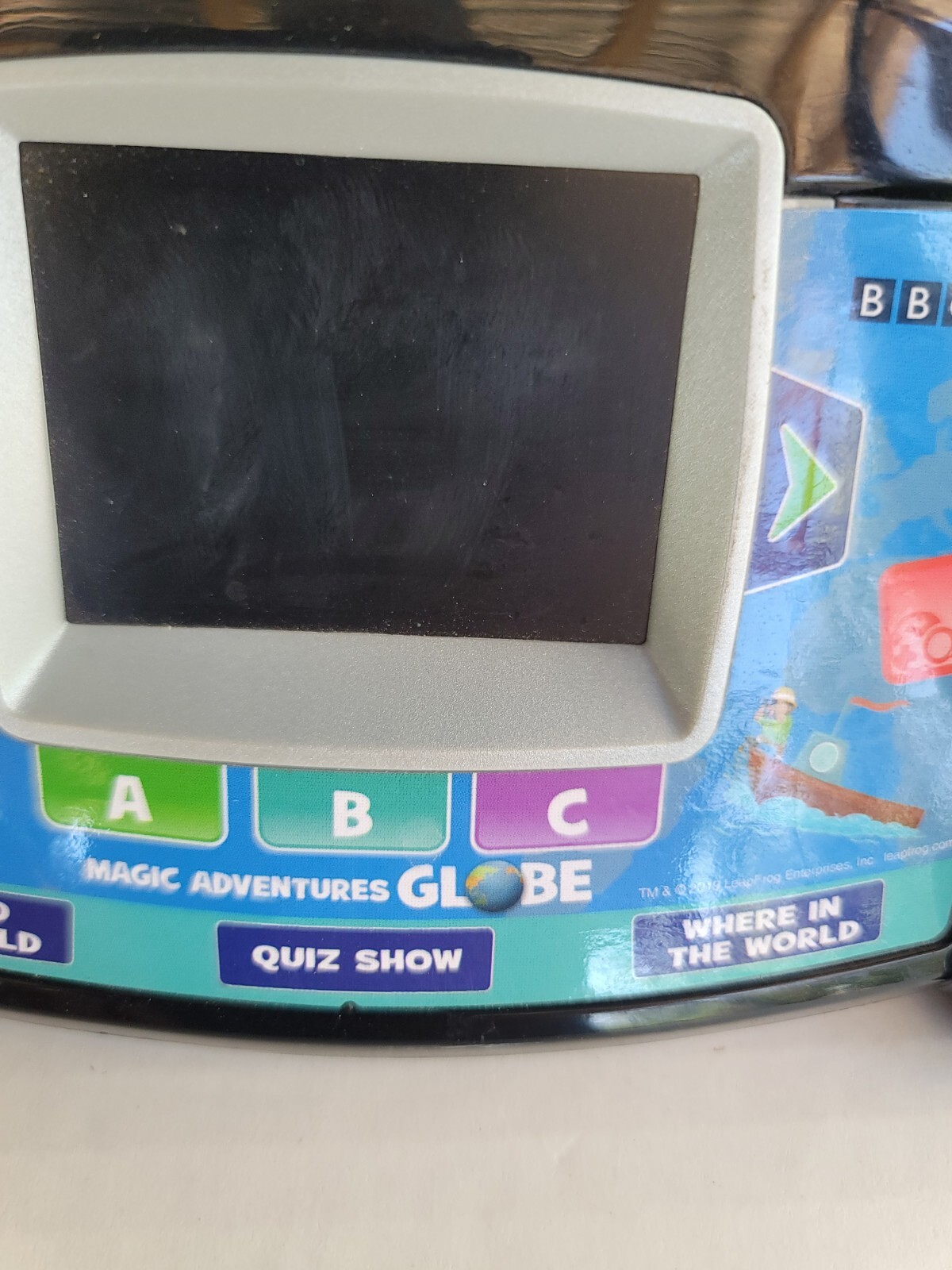 LeapFrog Magic Adventures Globe with Stylus, LCD Screen, Games & Videos