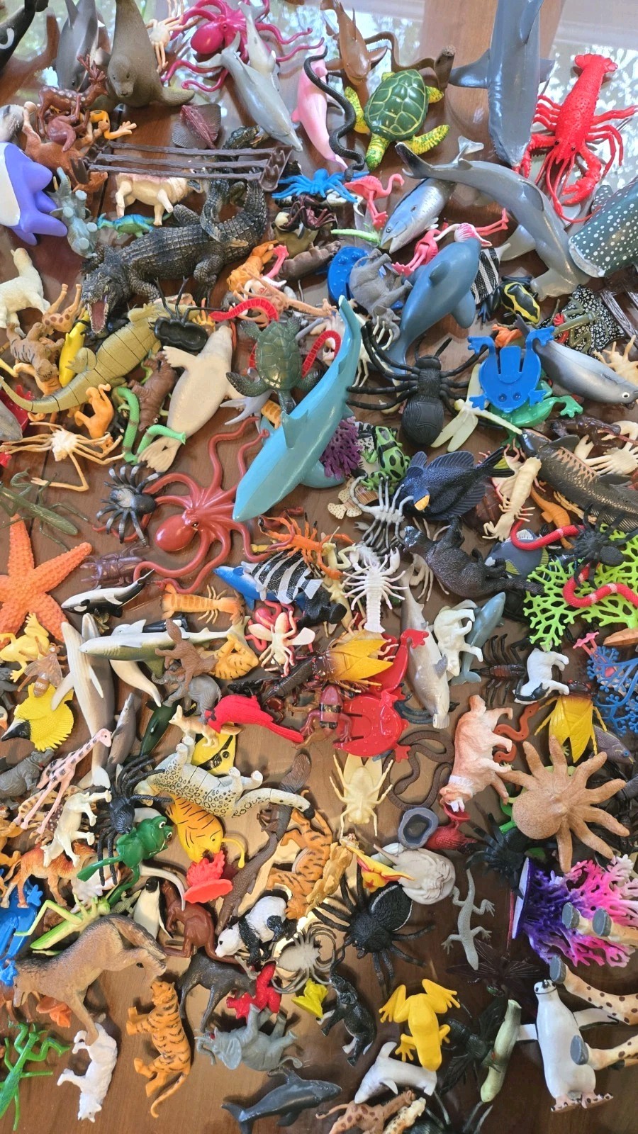 225+ Animal Figurines Lot Safari Ltd Playmobil Sharks Wildlife Ocean Dinosaur…