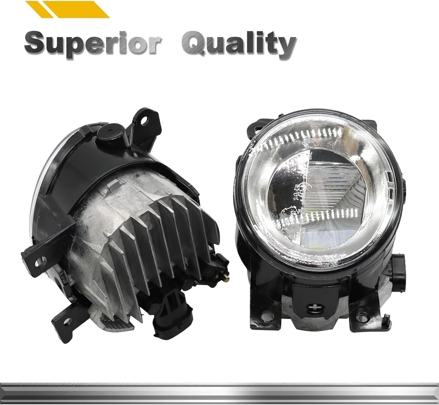 Pair Fog Lights Compatible with Q50 QX50 Q60 QX60 QX80 2014-2018 Driver & Passen