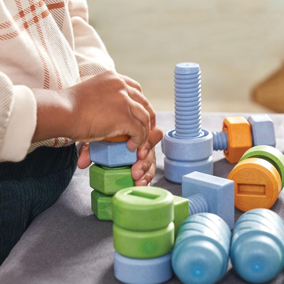Kaplan Early Learning Twisty Tools – Nuts and Bolts Set – 84 Pieces