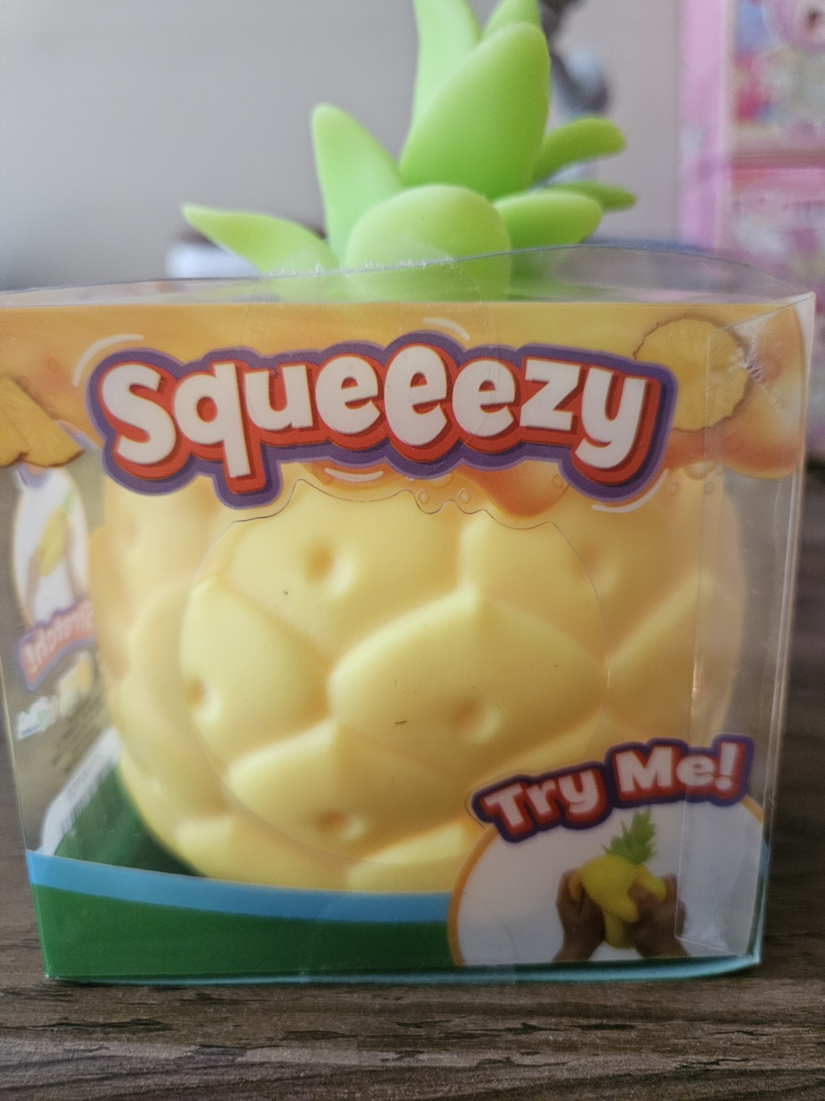 Brand New Viral 🔥 Sunny Days SQUEEEZY Pineapple Squishy Toy🍍