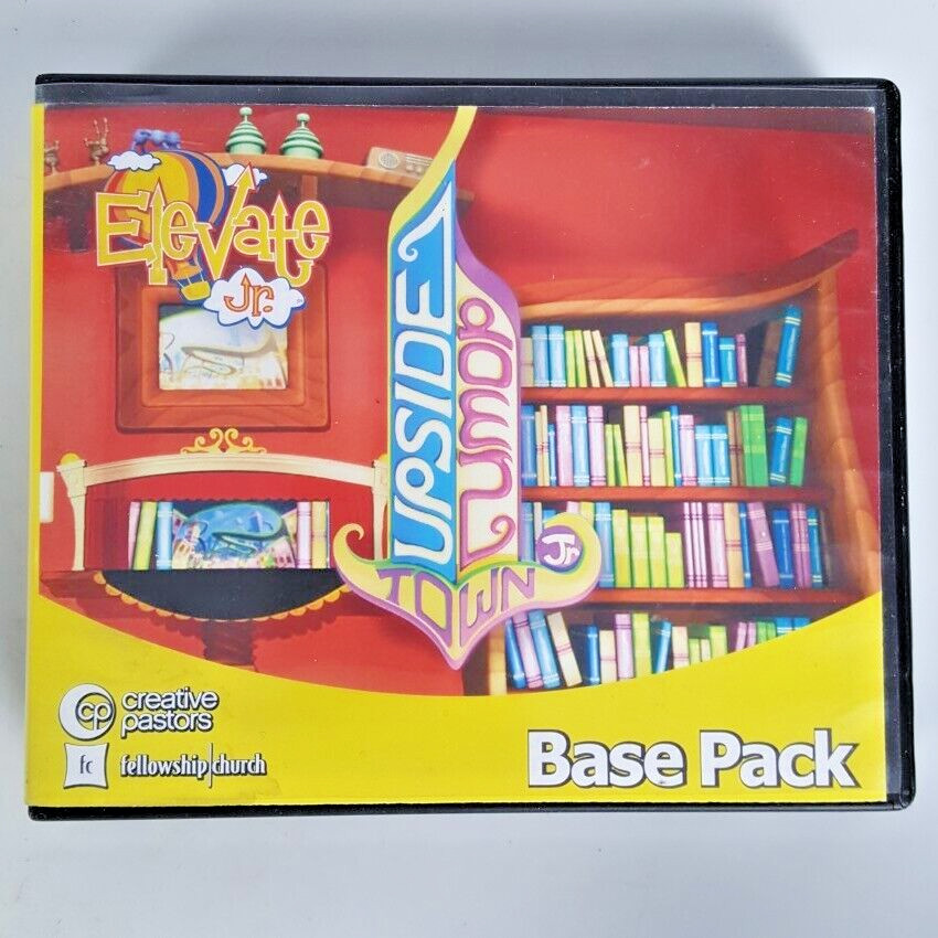 Elevate Jr Upsidedown Town Base Pack DVD CD Bible Youth Pastor Church Case Jesus
