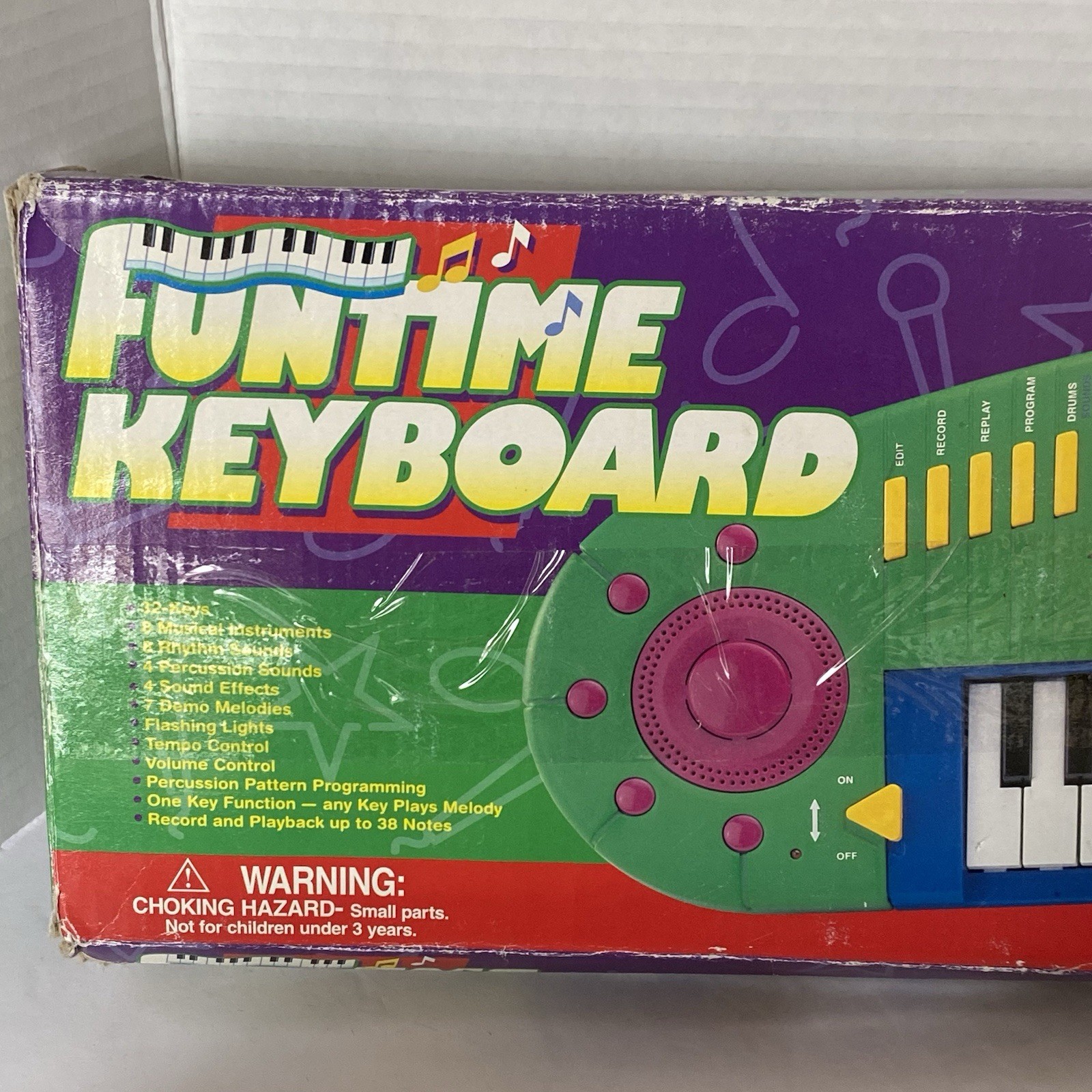 Vintage Radio Shack Electronic Keyboard Tandy 90s Nostalgia Box Manual 1998 Rare