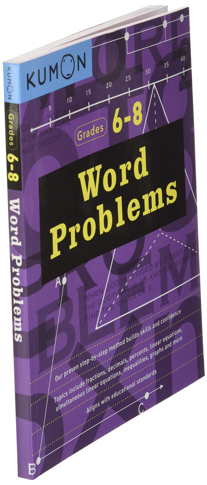 Kumon Word Problems-Grades 6-8 (Kumon Middle School Math Workbooks) (Kumon…