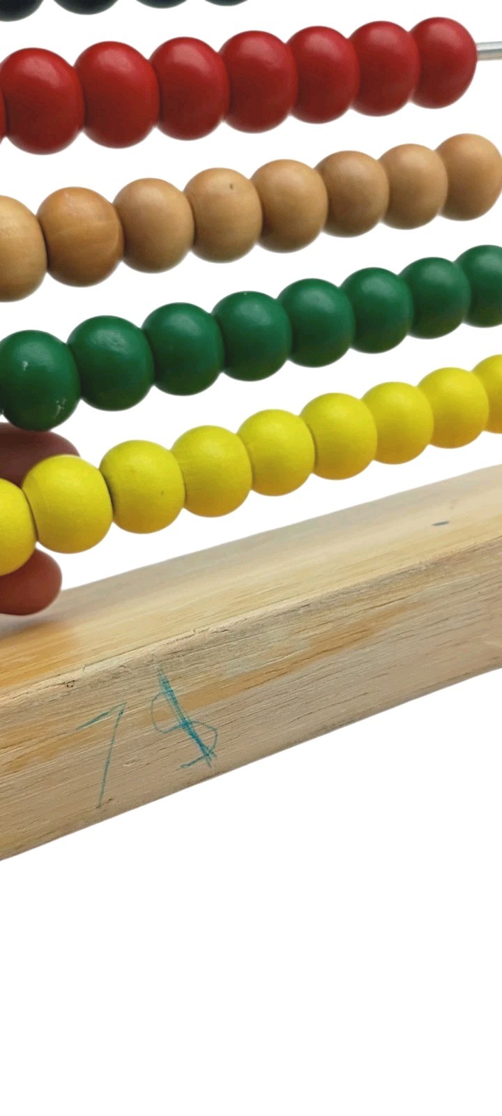 Melissa & Doug Abacus Classic Wooden Educational Counting Toy With 100 Beads